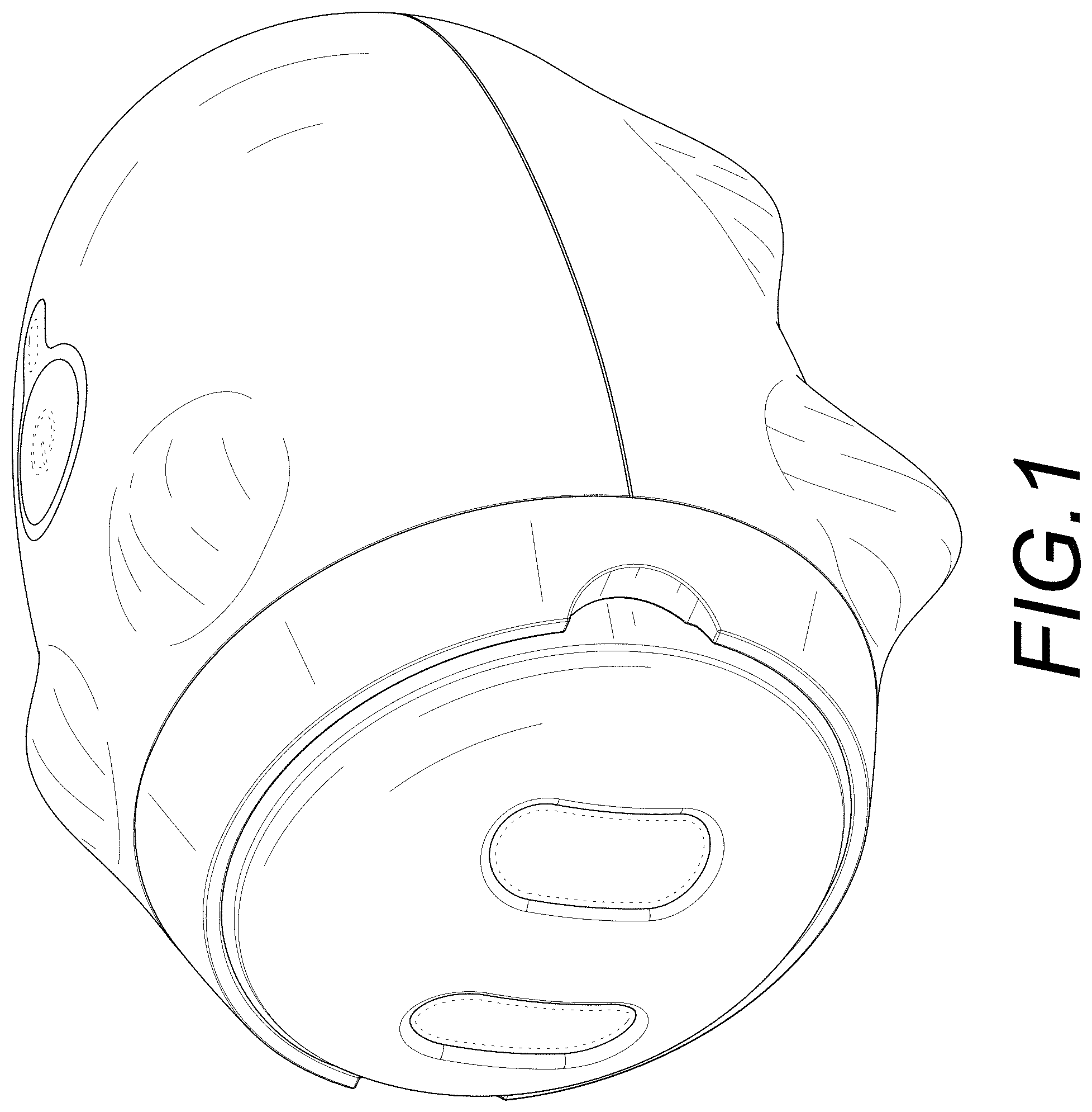 Patent USD1000708 — Electric foot callus remover — Figure 1
