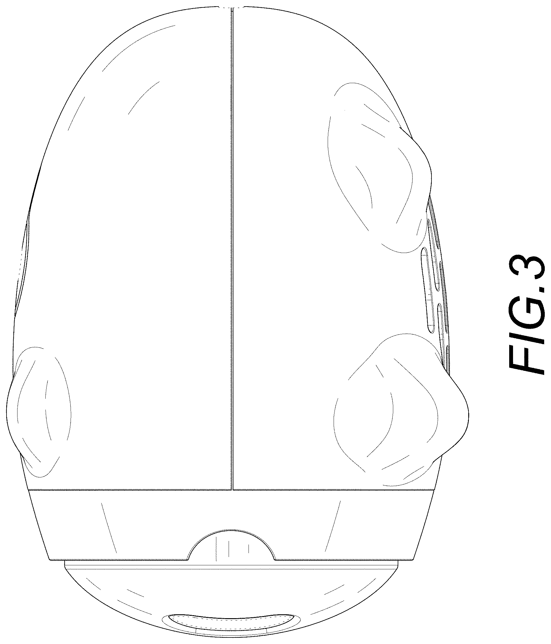 Patent USD1000708 Figure 3 – Electric foot callus remover