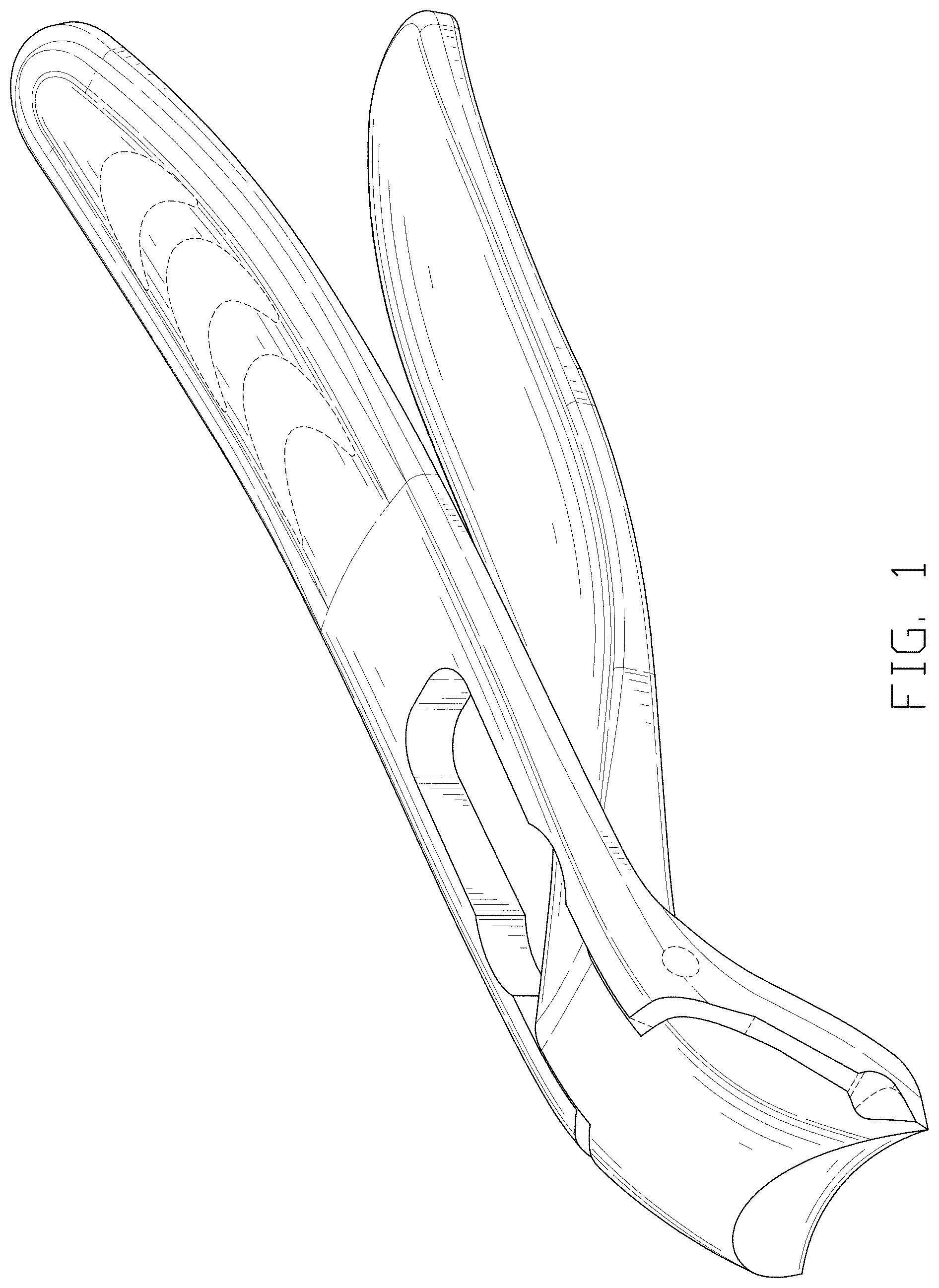 Patent USD1000709 Figure 1 – Nail clipper