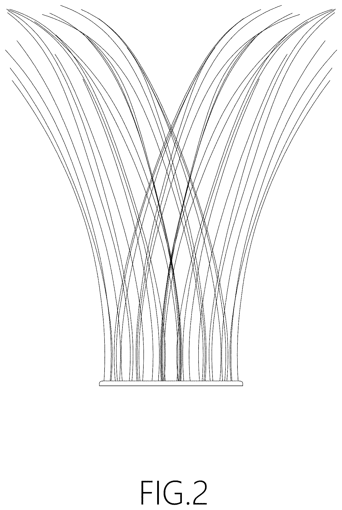 Patent USD1000711 Figure 2 – Eyelash extension
