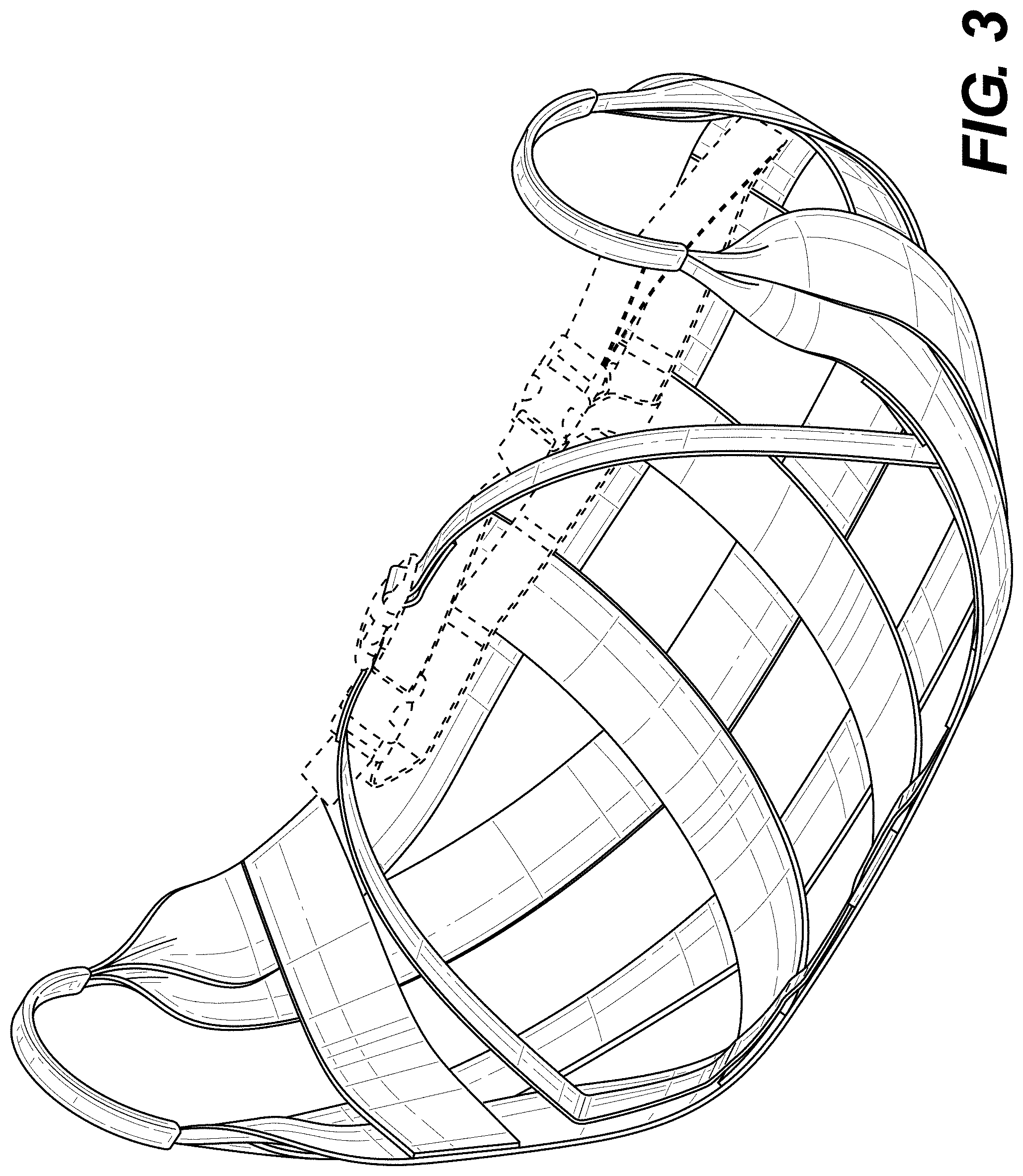 Patent USD1000712 Figure 3 – Hunting saddle