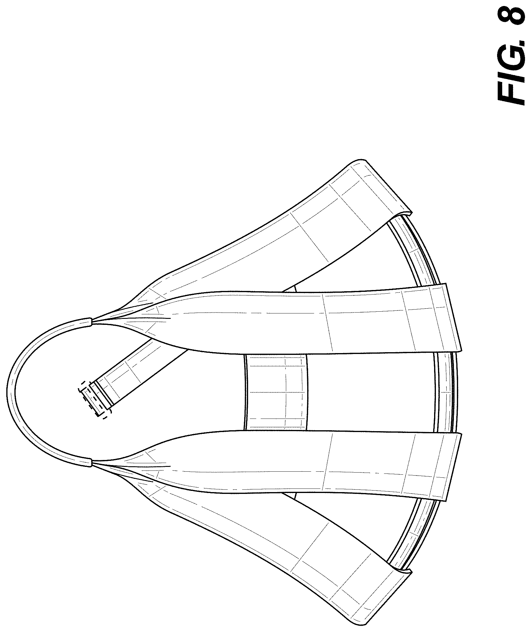 Patent USD1000712 Figure 8 – Hunting saddle
