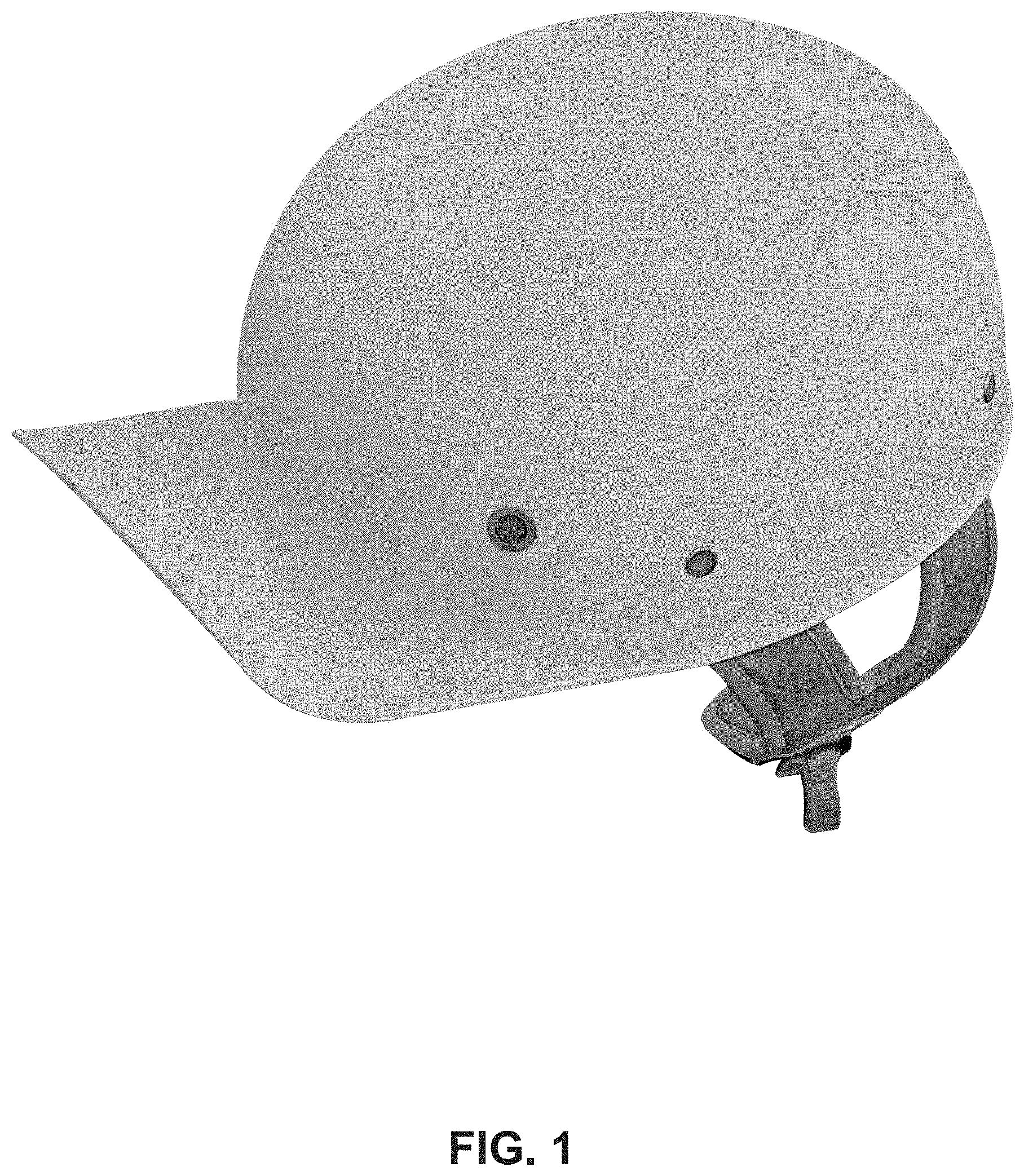 Patent USD1000713 Figure 1 – Motorcycle helmet