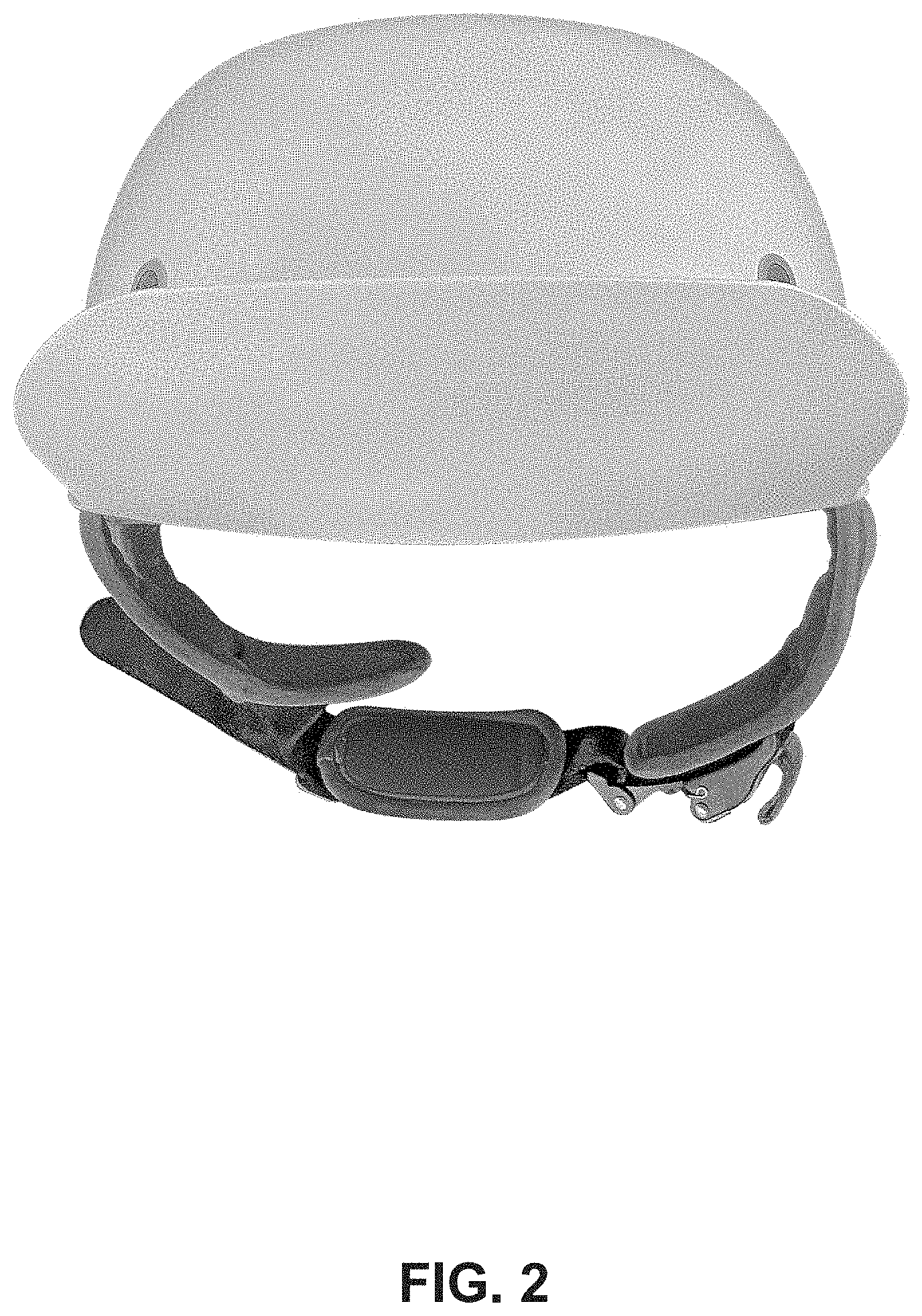 Patent USD1000713 Figure 2 – Motorcycle helmet