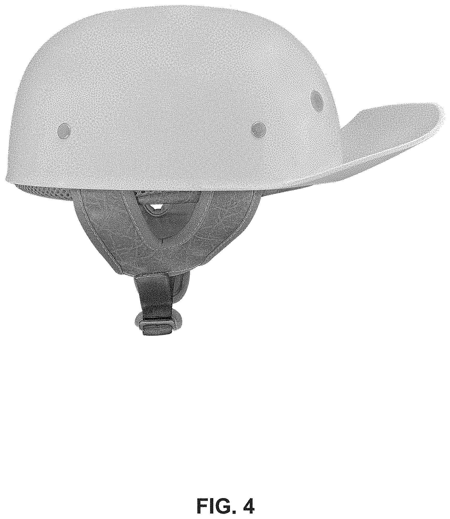 Patent USD1000713 Figure 4 – Motorcycle helmet