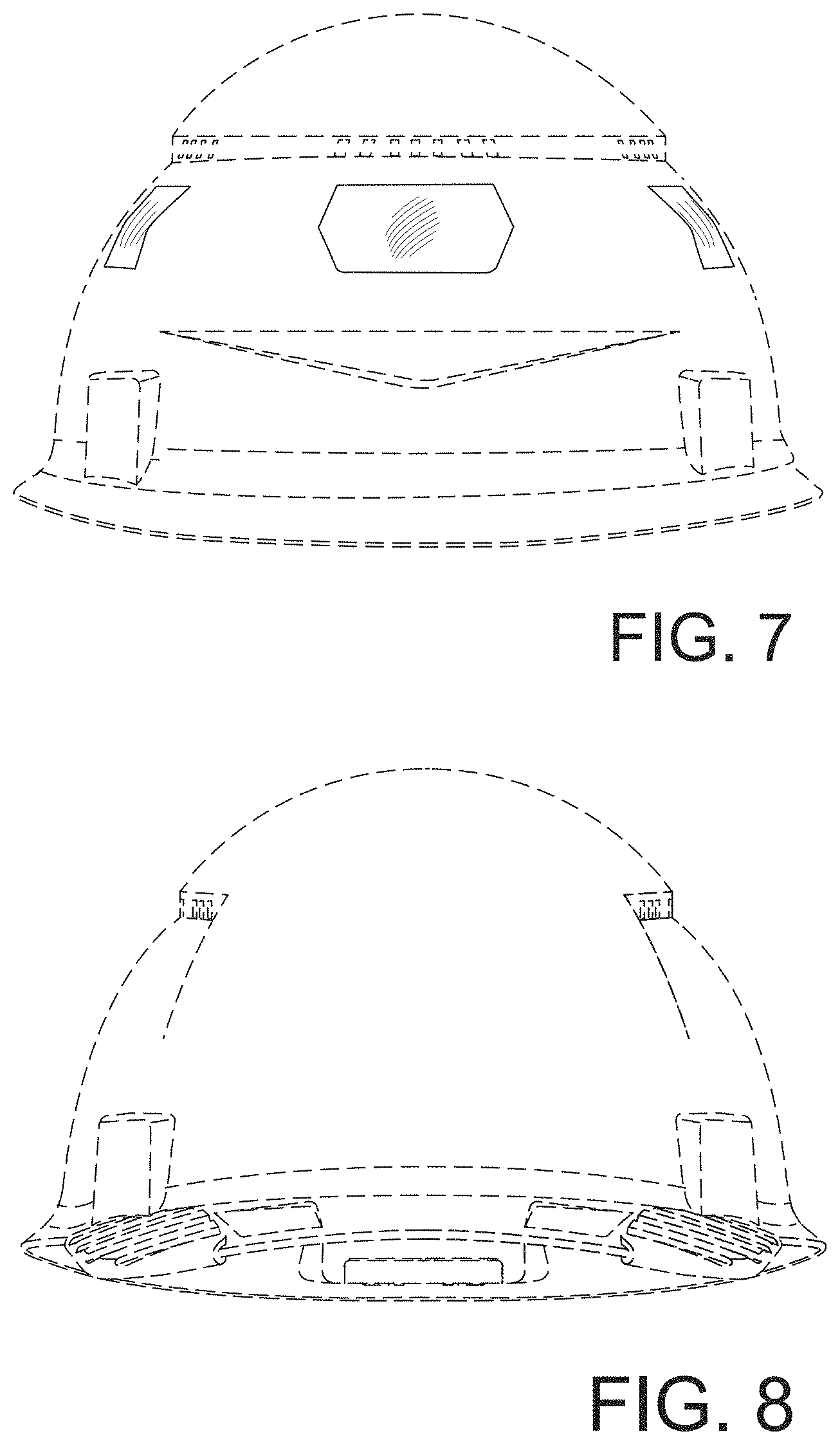 Patent USD1000715 Figure 4 – Lighted hard hat