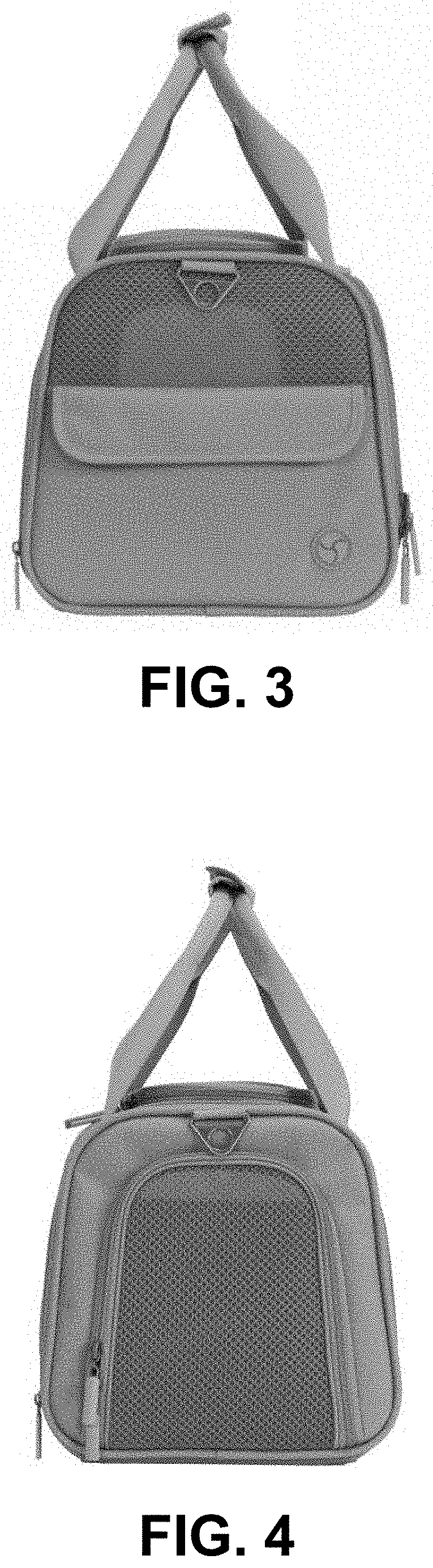 Patent USD1000717 Figure 2 – Pet carrier
