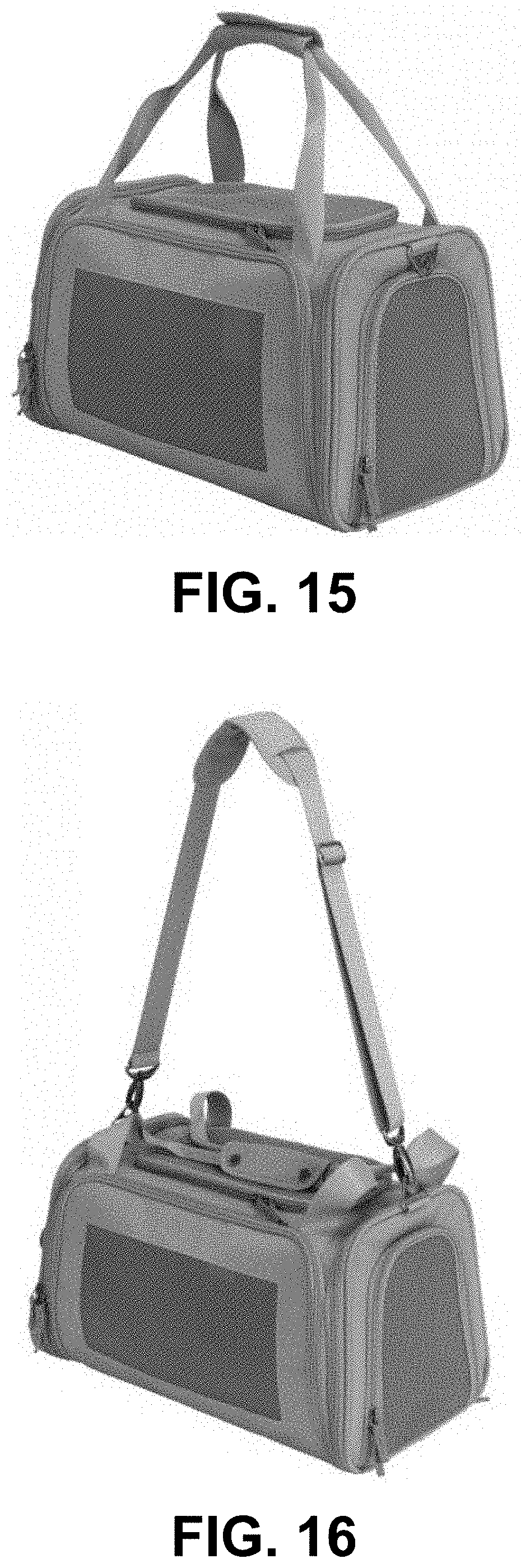 Patent USD1000717 Figure 8 – Pet carrier