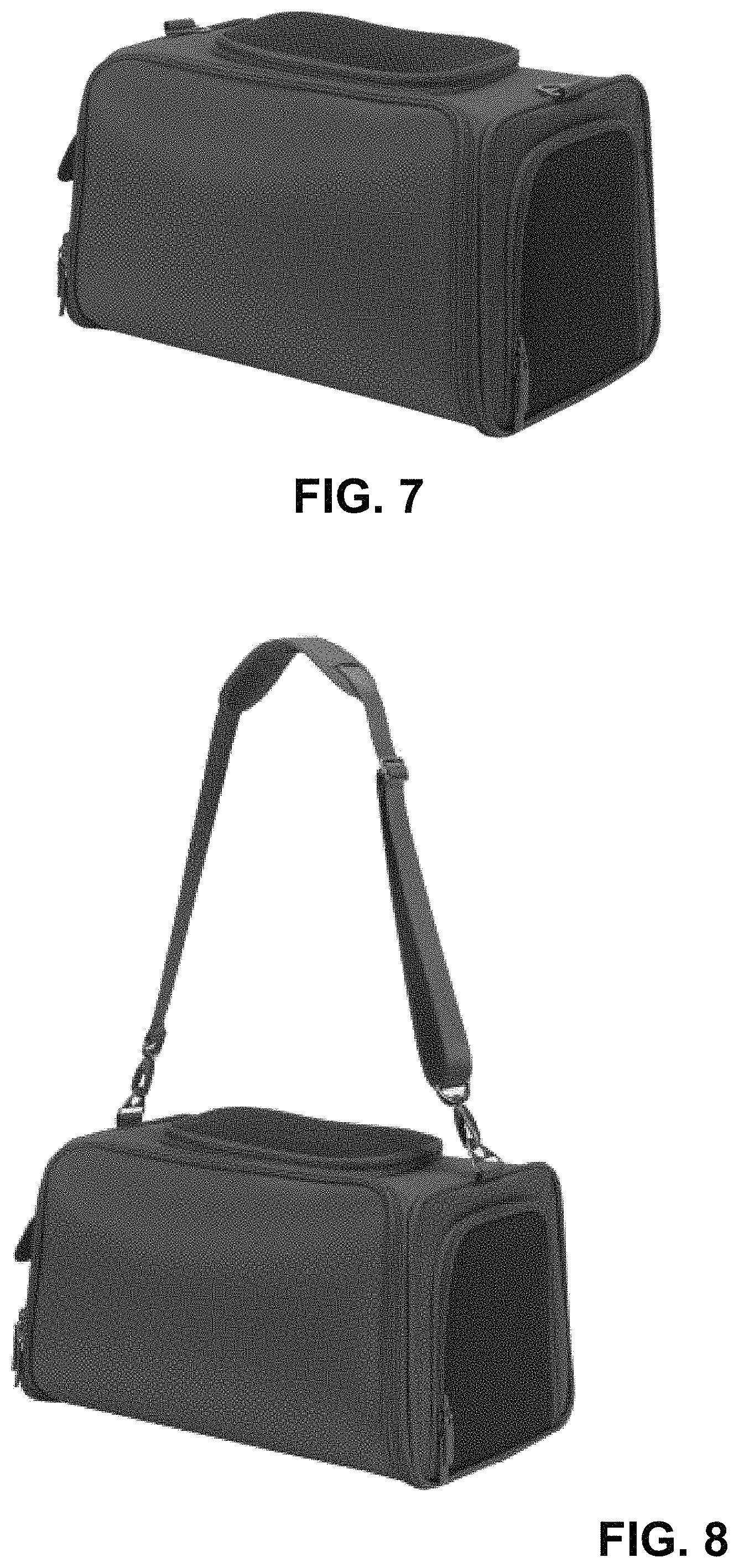 Patent USD1000719 Figure 4 – Pet carrier