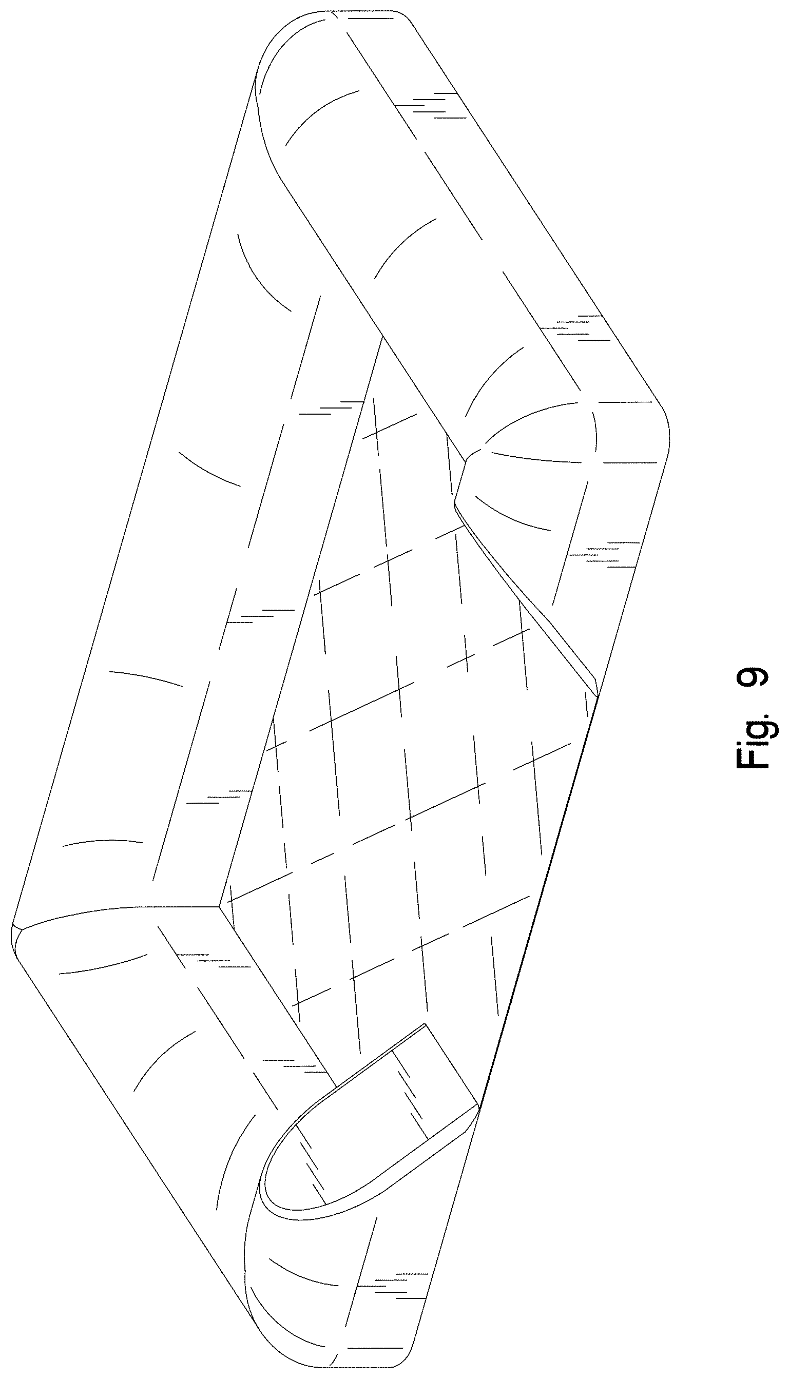 Patent USD1000720 Figure 7 – Bolster member of an animal bed assembly