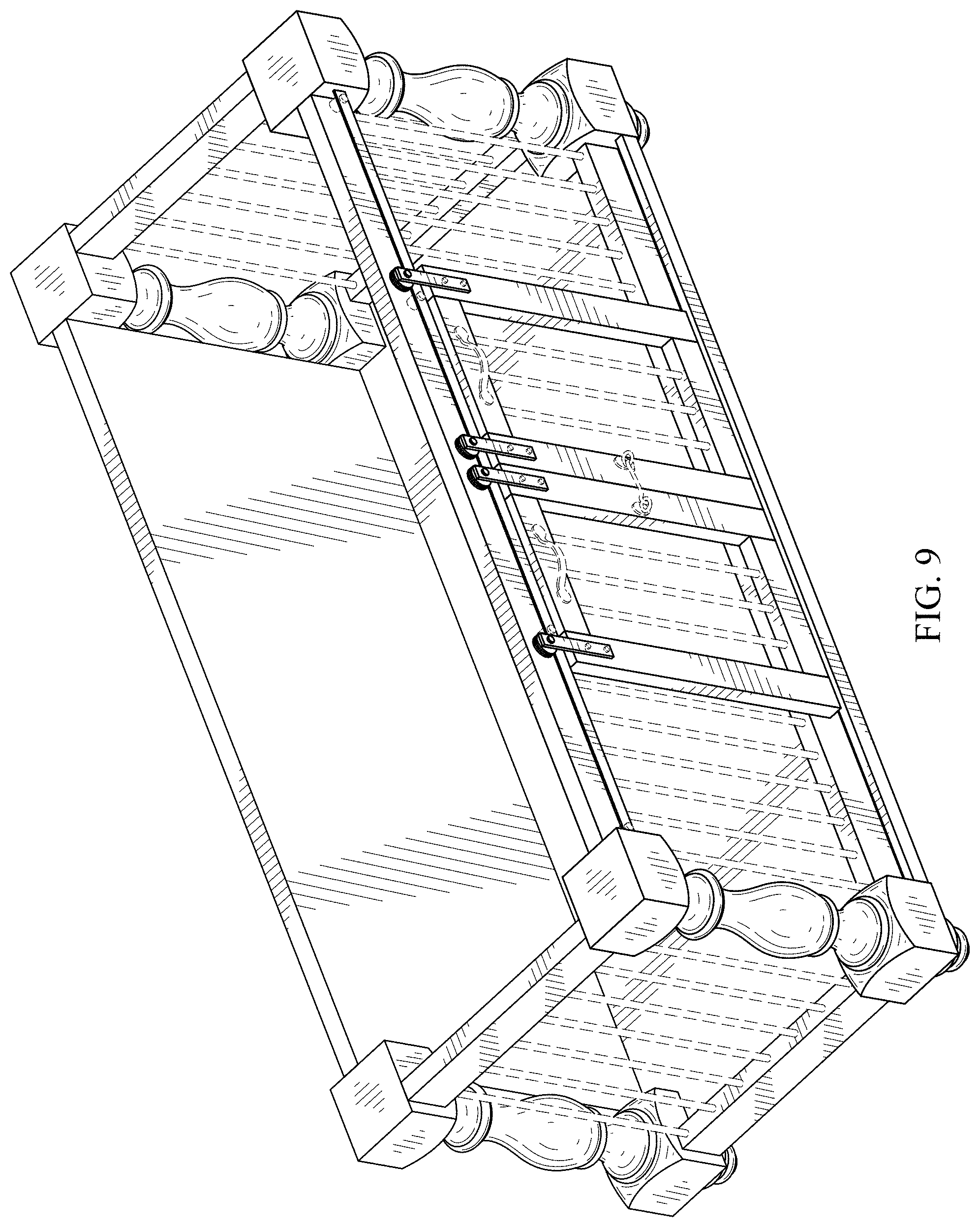 Patent USD1000722 Figure 8 – Pet kennel