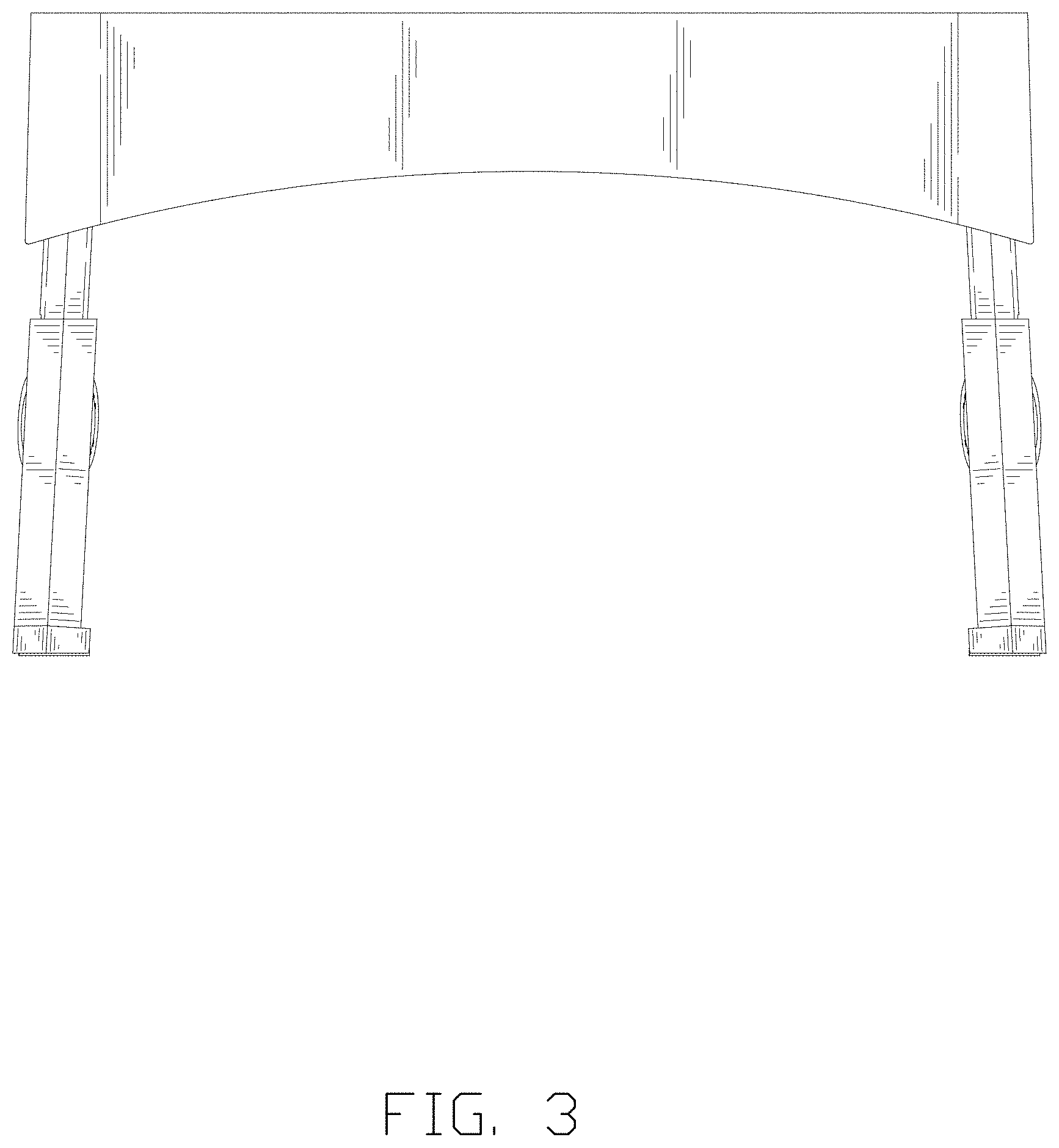 Patent USD1000724 Figure 3 – Adjustable raised dog bowl