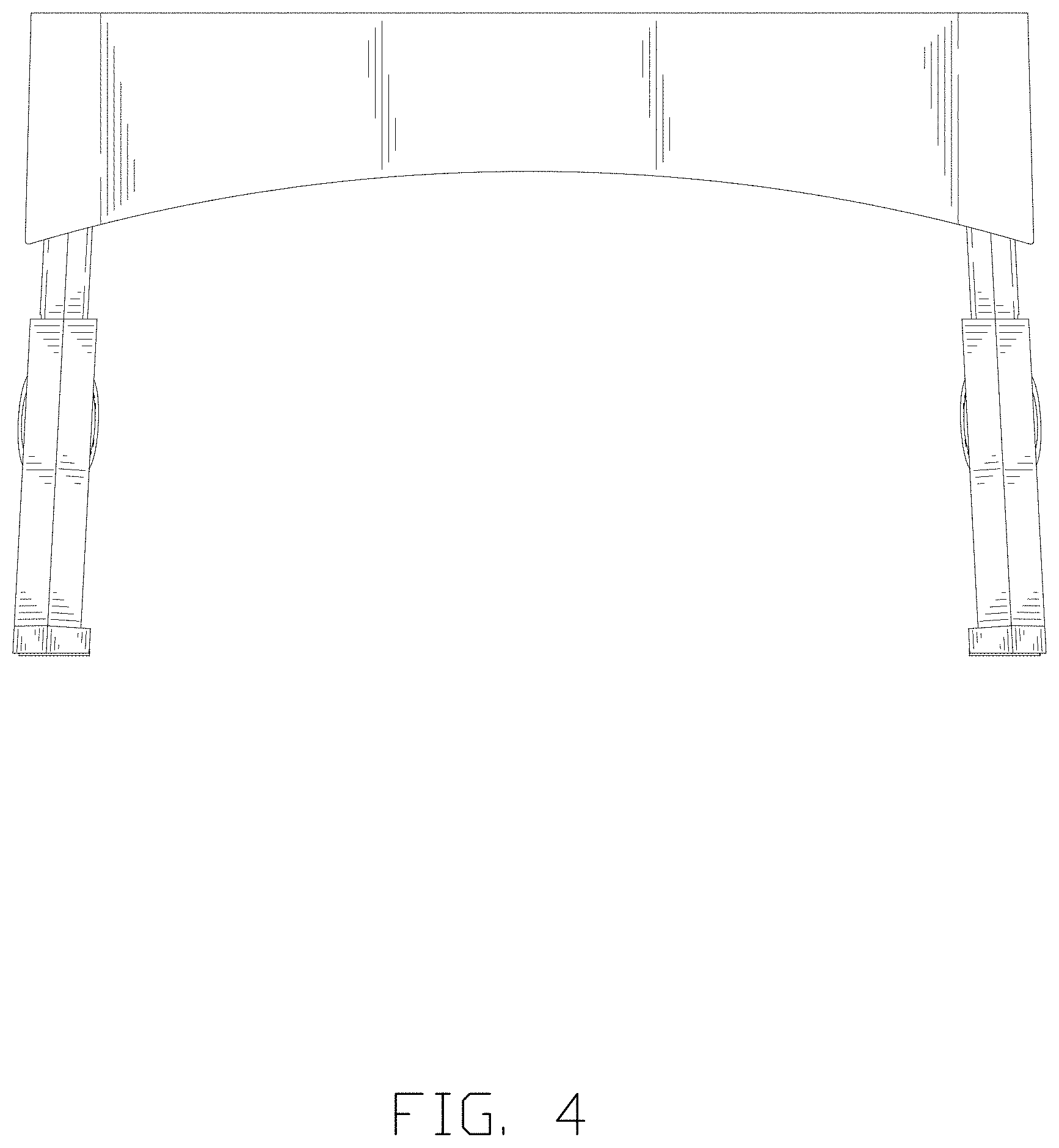 Patent USD1000724 Figure 4 – Adjustable raised dog bowl