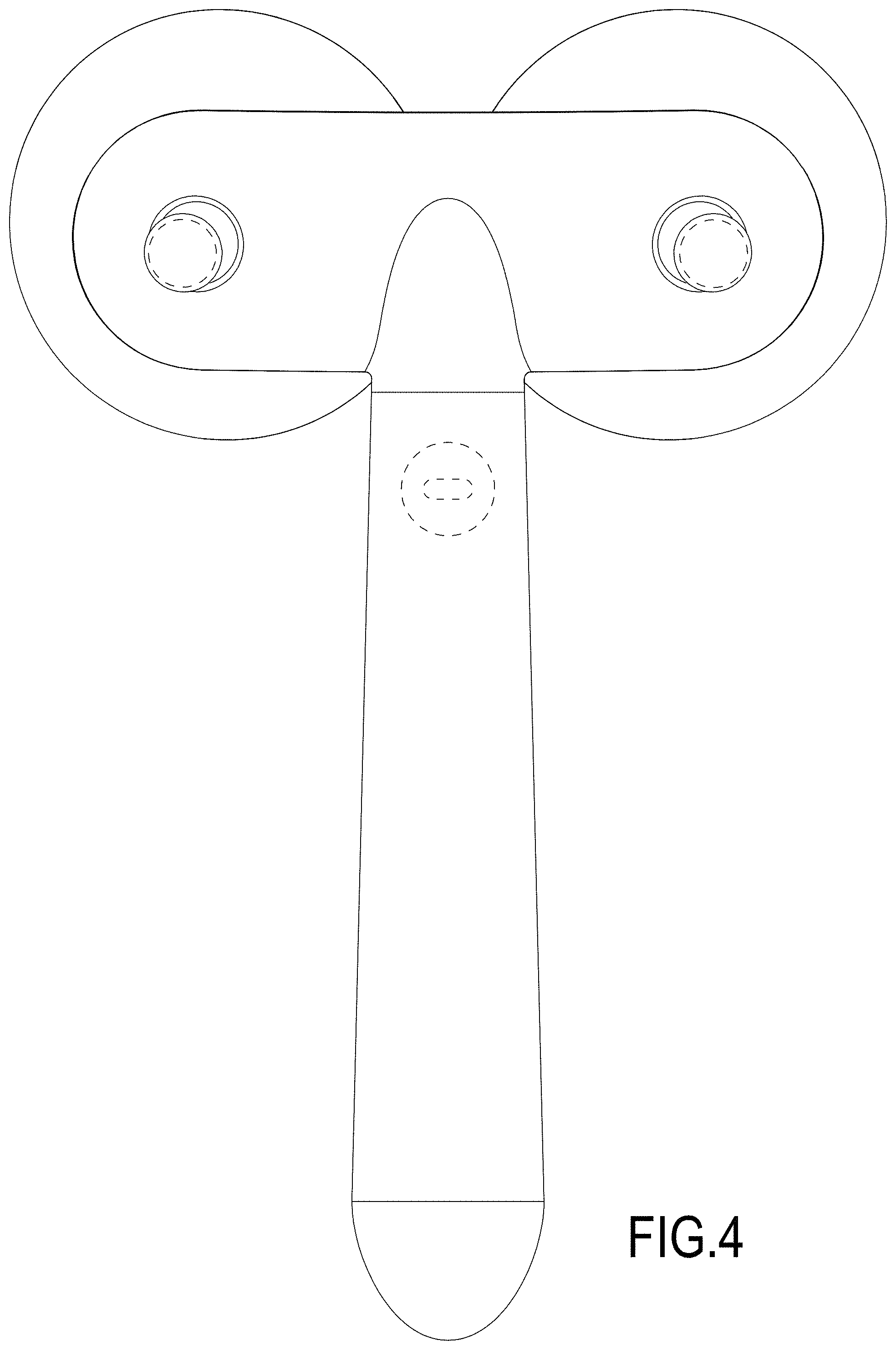 Patent USD1000725 Figure 4 – Pet comb