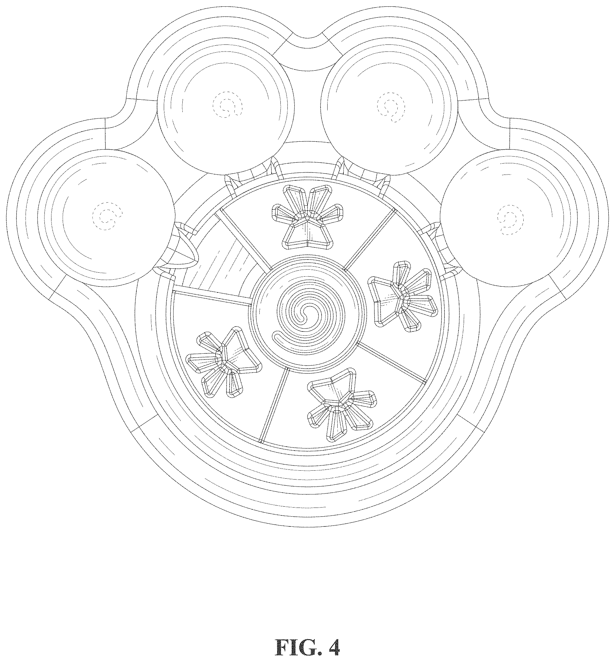 Patent USD1000726 Figure 4 – Educational turntable toy