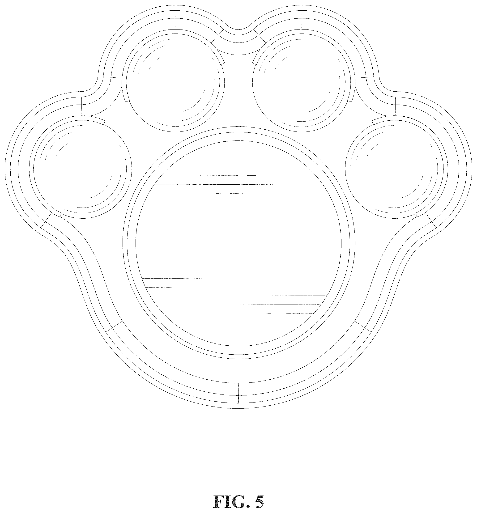 Patent USD1000726 Figure 5 – Educational turntable toy