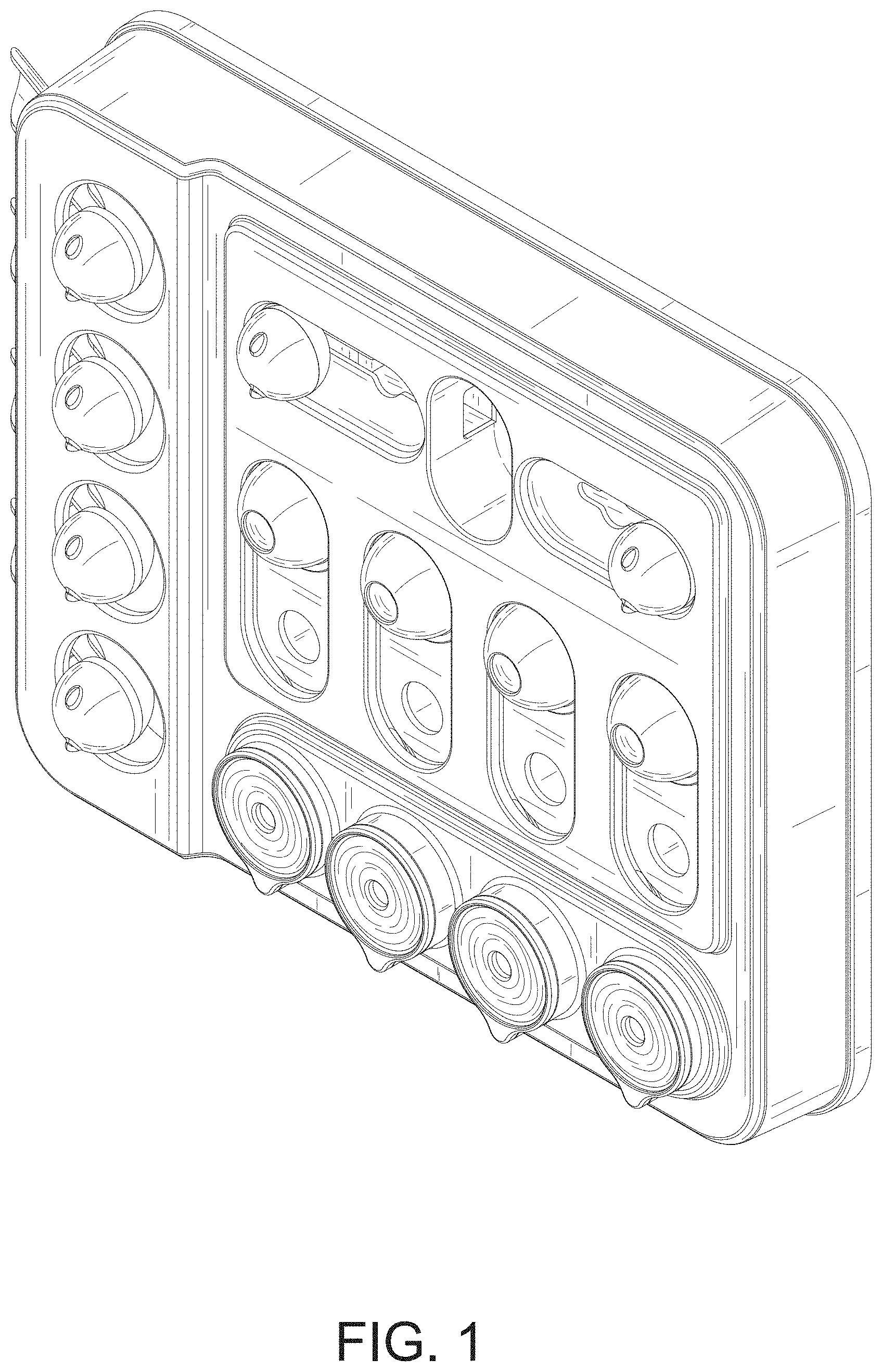Patent USD1000728 Figure 1 – Toy for pets