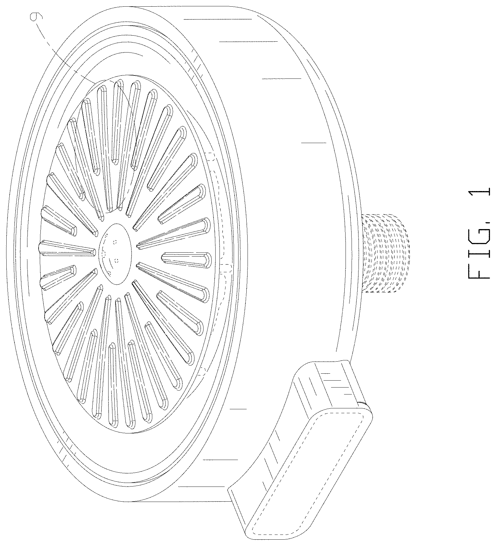 Patent USD1000733 — Bottle and cup washer — Figure 1