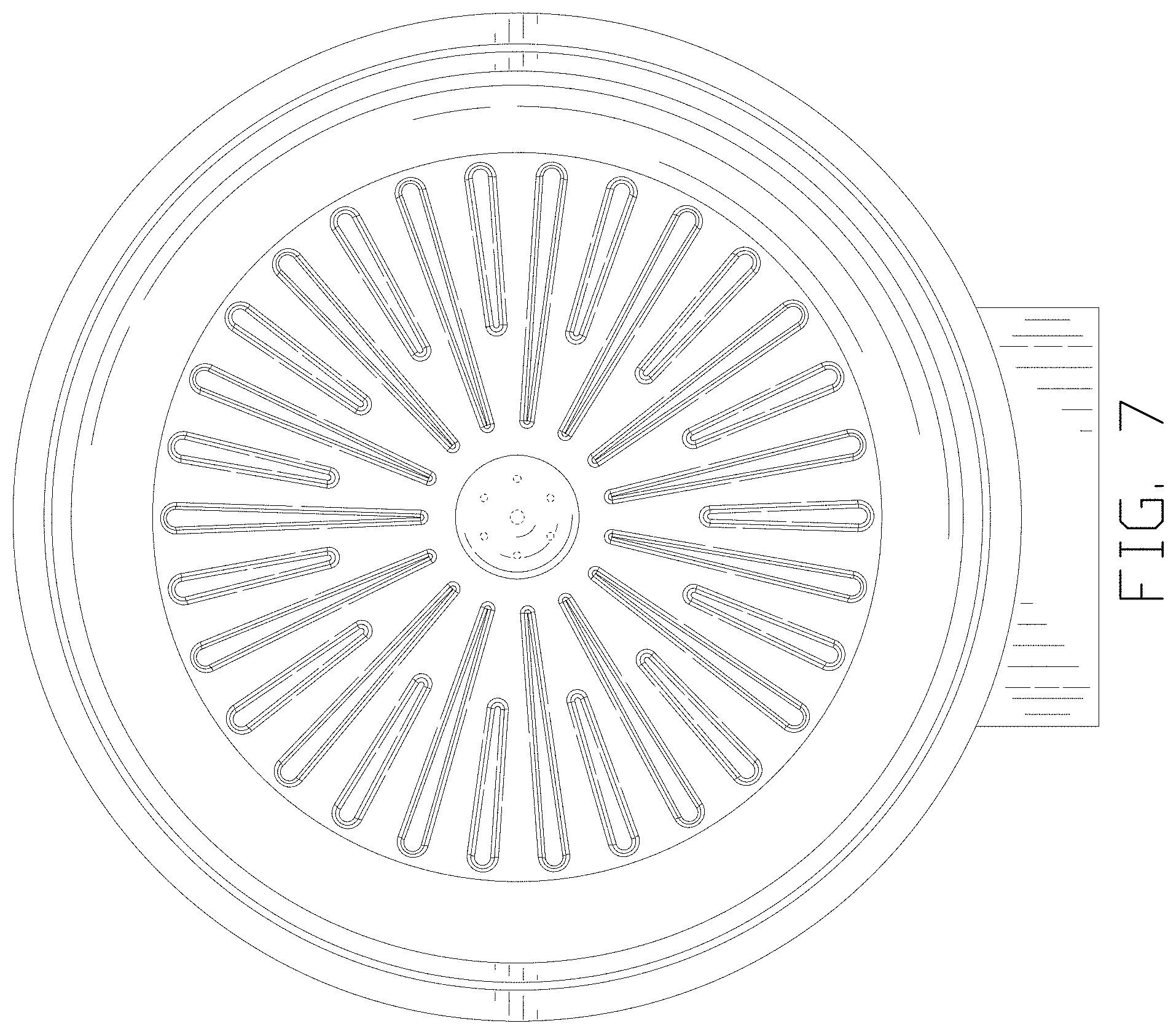 Patent USD1000733 Figure 7 – Bottle and cup washer