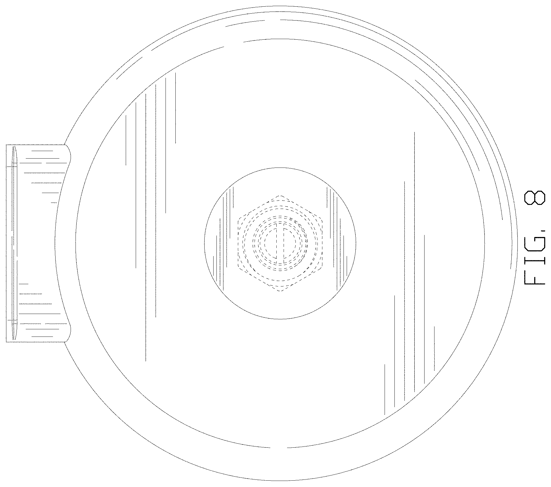 Patent USD1000733 Figure 8 – Bottle and cup washer
