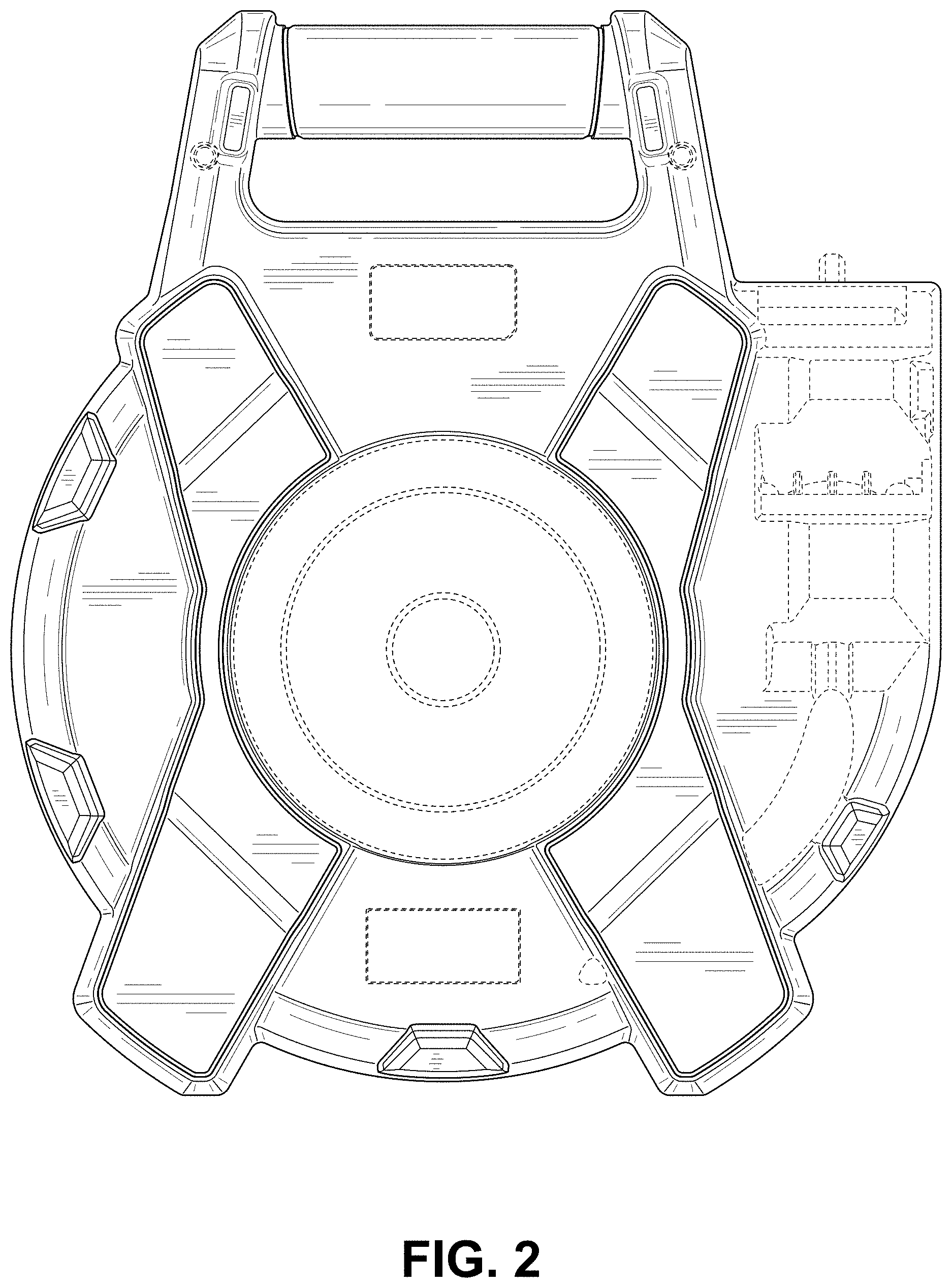 Patent USD1000734 Figure 2 – Drain cleaner