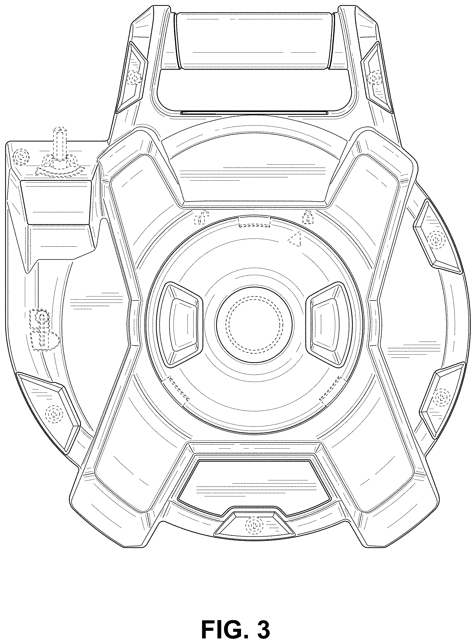Patent USD1000734 Figure 3 – Drain cleaner