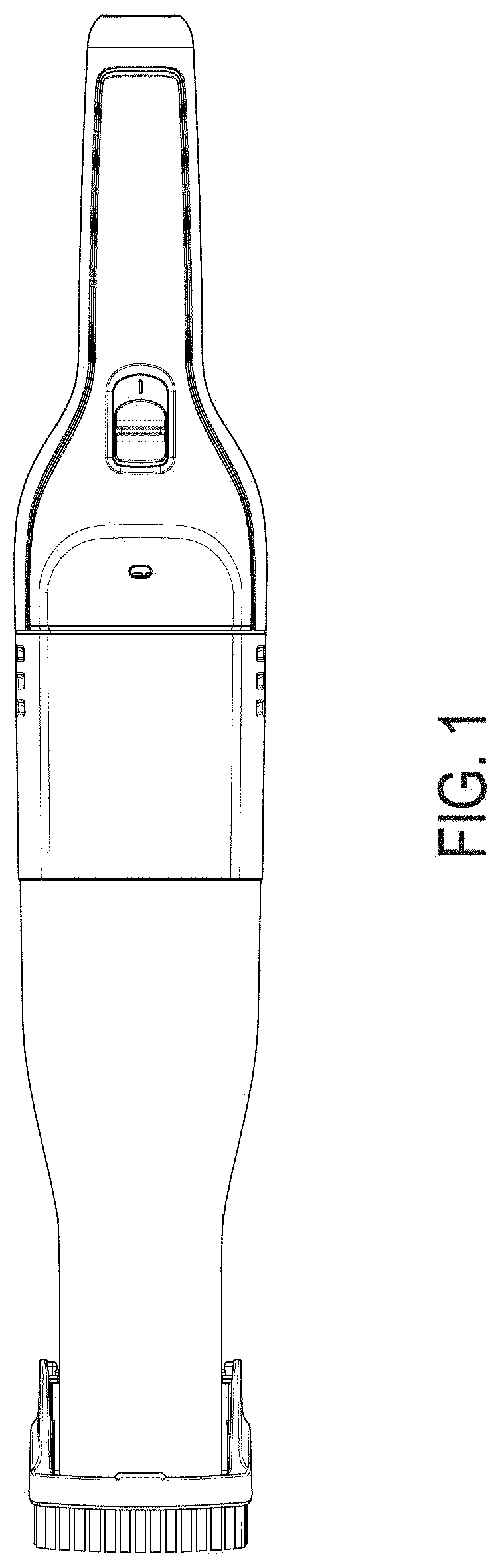 Patent USD1000735 Figure 1 – Handheld vacuum