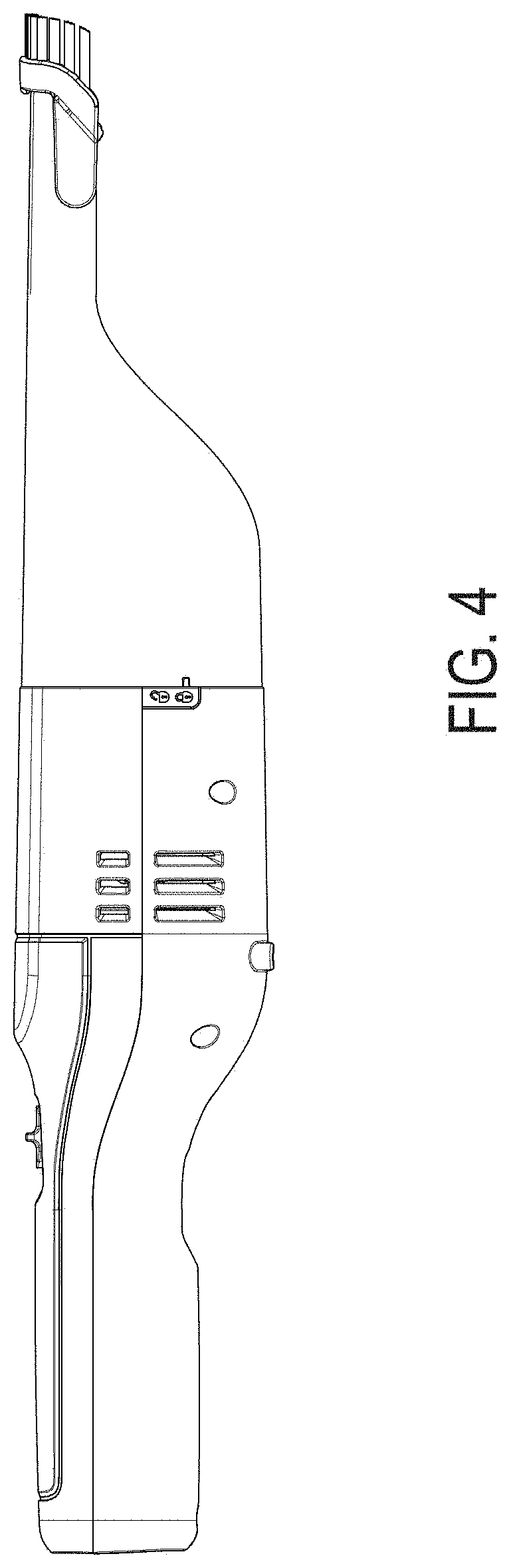 Patent USD1000735 Figure 4 – Handheld vacuum