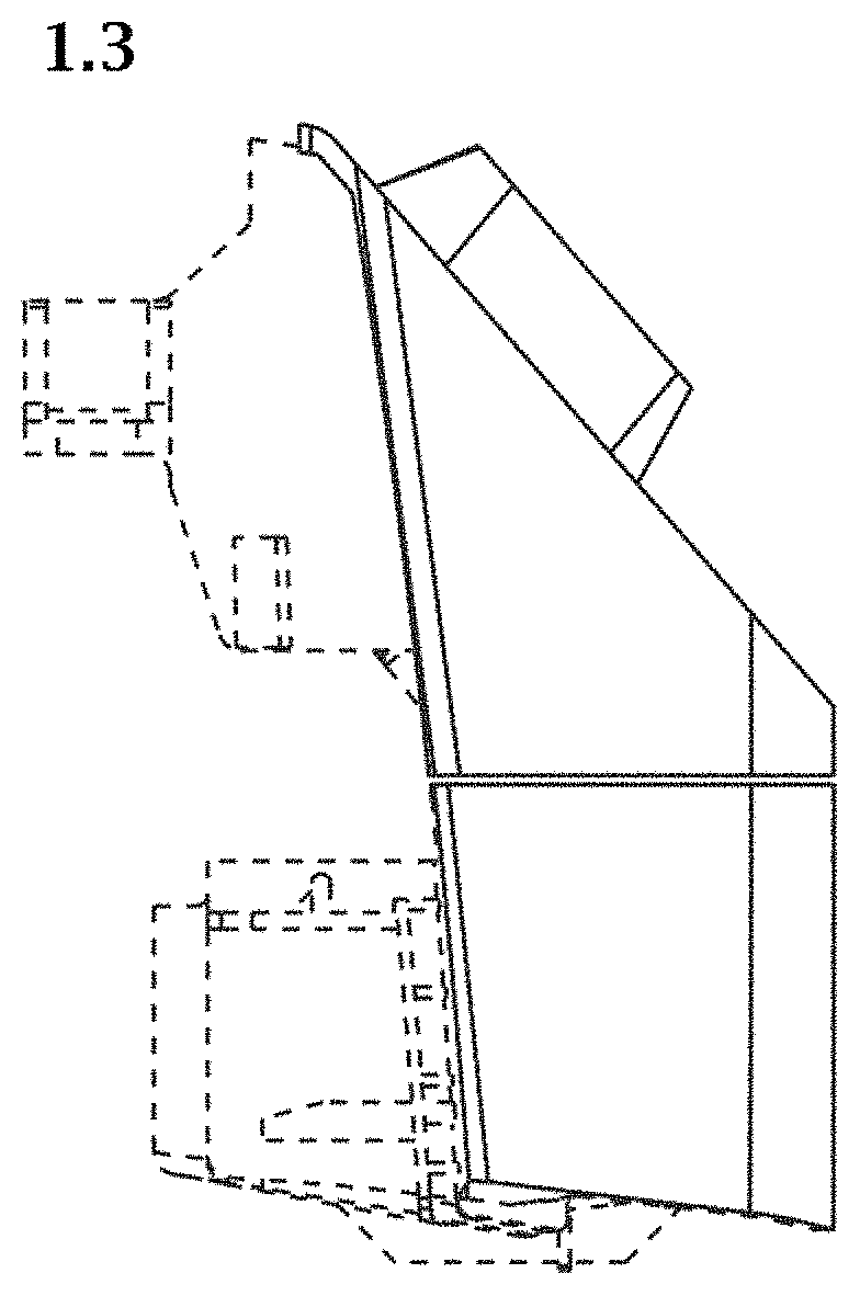 Patent USD1000736 Figure 3 – Delivery module for washing machine
