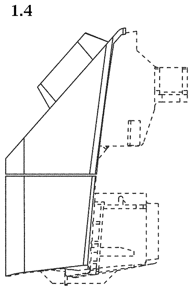 Patent USD1000736 Figure 4 – Delivery module for washing machine