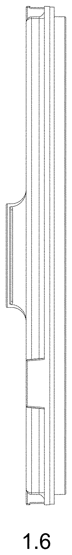 Patent USD1000737 Figure 6 – Dust filter for cleaning robot