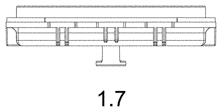 Patent USD1000737 Figure 7 – Dust filter for cleaning robot