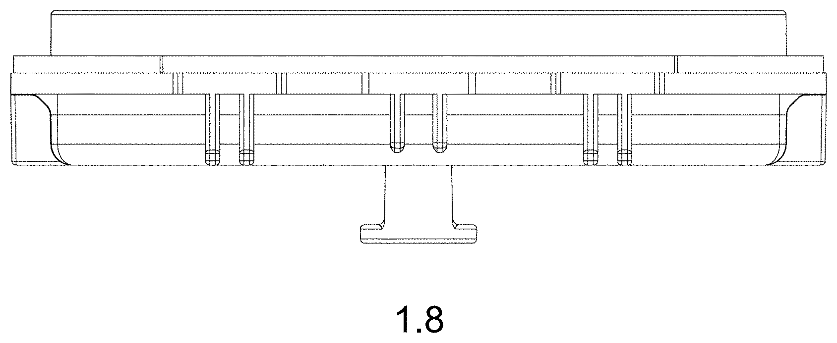 Patent USD1000737 Figure 8 – Dust filter for cleaning robot