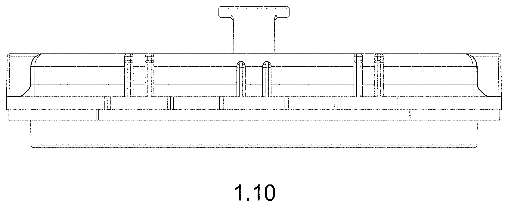 Patent USD1000737 Figure 10 – Dust filter for cleaning robot