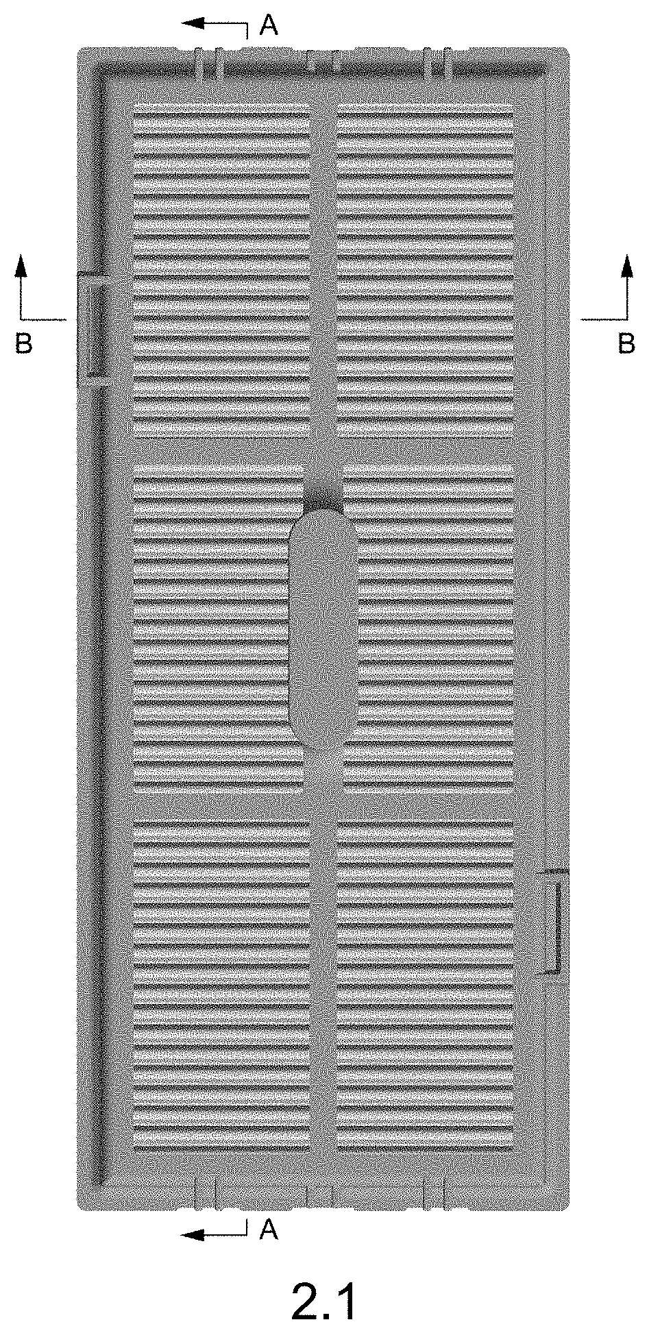 Patent USD1000737 Figure 14 – Dust filter for cleaning robot