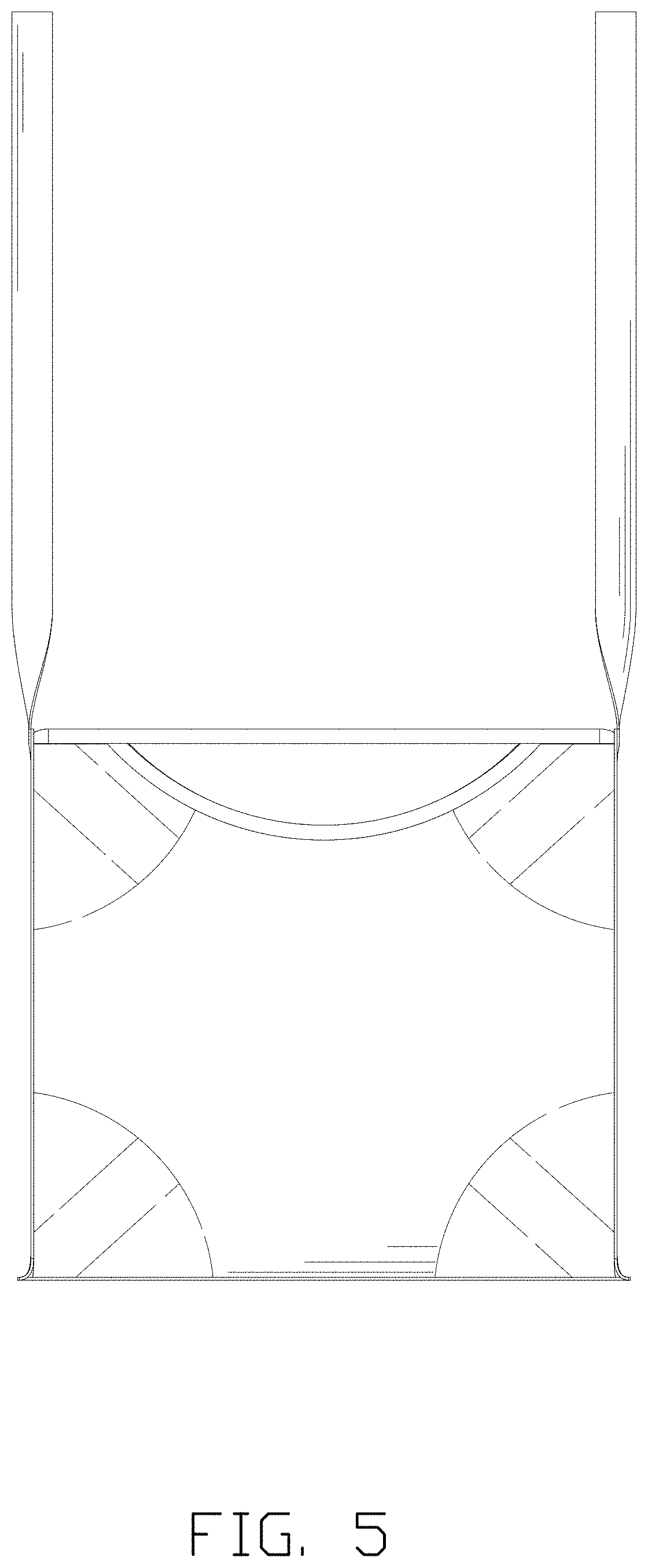 Patent USD1000738 Figure 5 – Dirty clothes basket