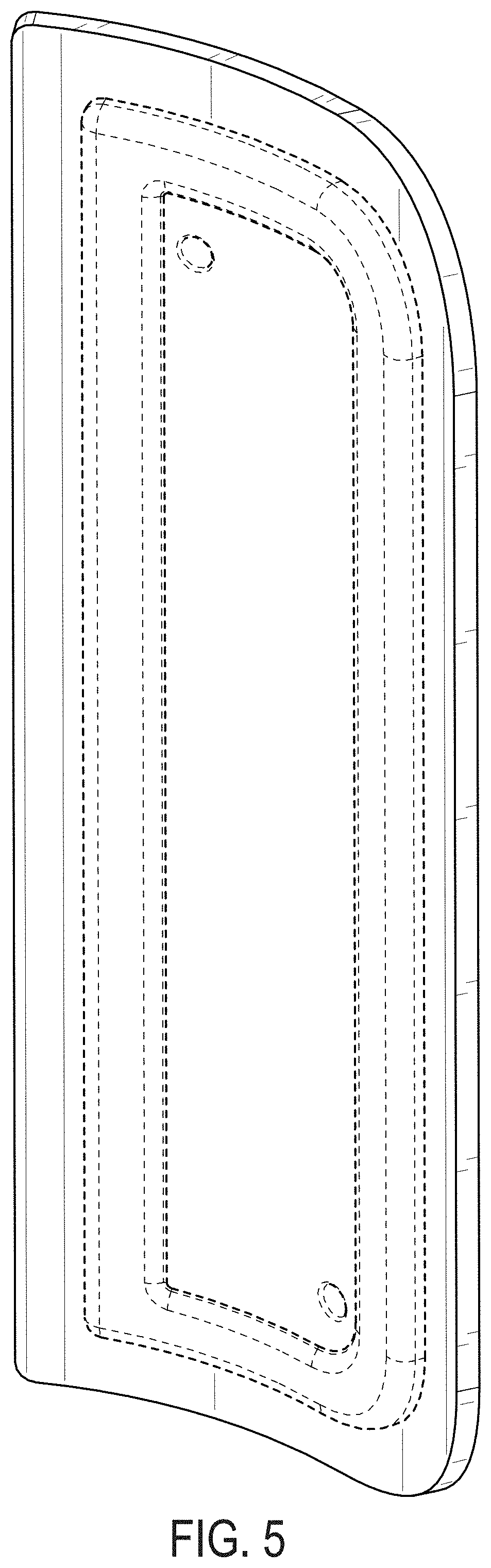 Patent USD1000740 Figure 3 – Curved detailing tool