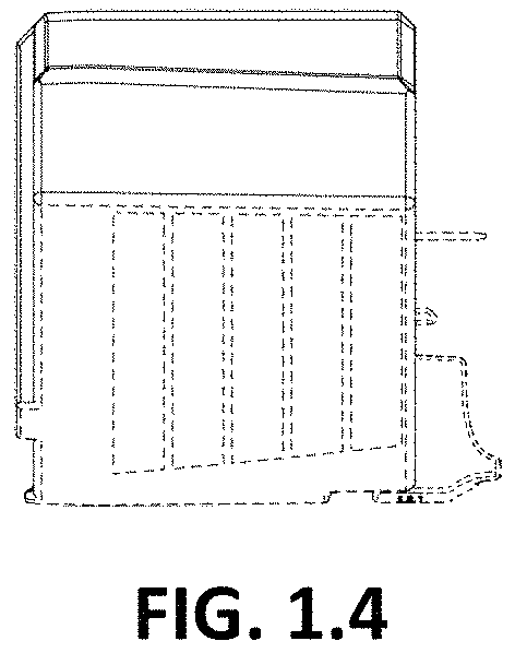 Patent USD1000741 Figure 4 – Water tank for a cleaning robot