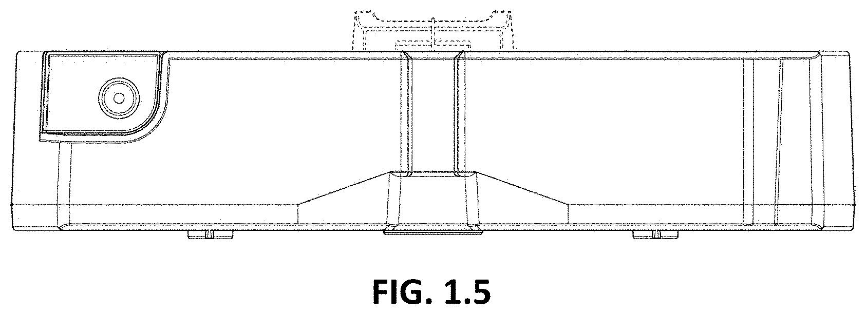 Patent USD1000741 Figure 5 – Water tank for a cleaning robot