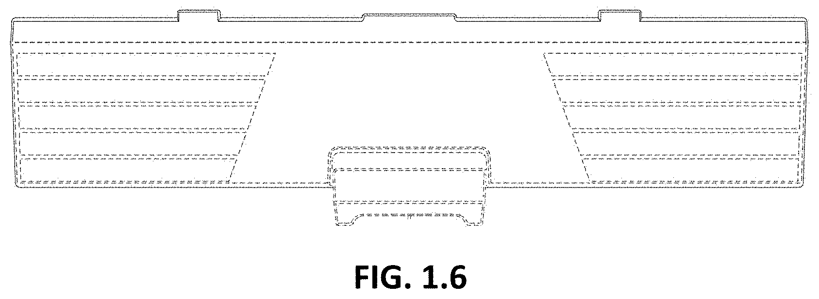 Patent USD1000741 Figure 6 – Water tank for a cleaning robot