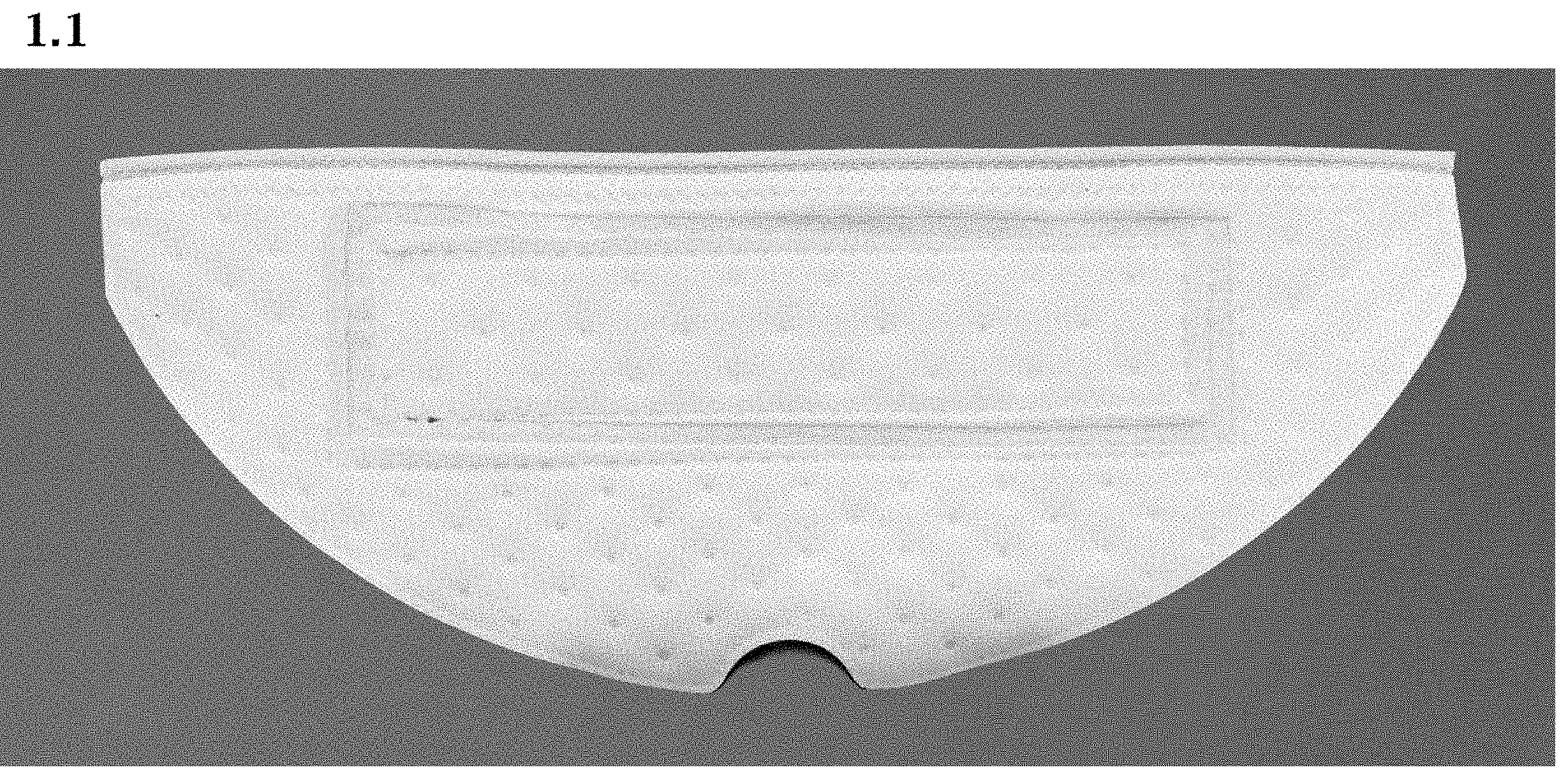 Patent USD1000742 — Replaceable cleaning cloth for robotic cleaner — Figure 1