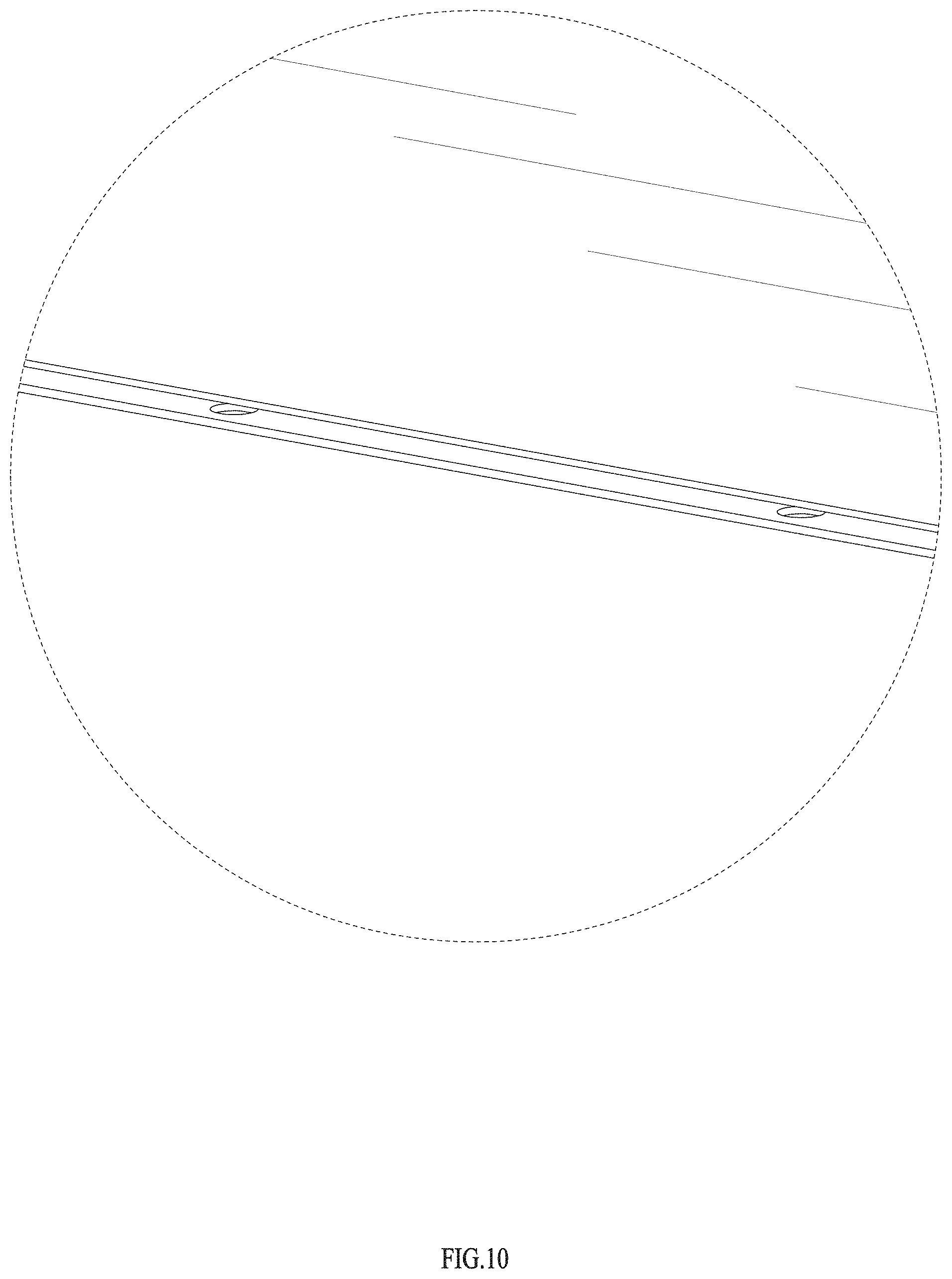 Patent USD1000746 Figure 10 – Trash receptacle