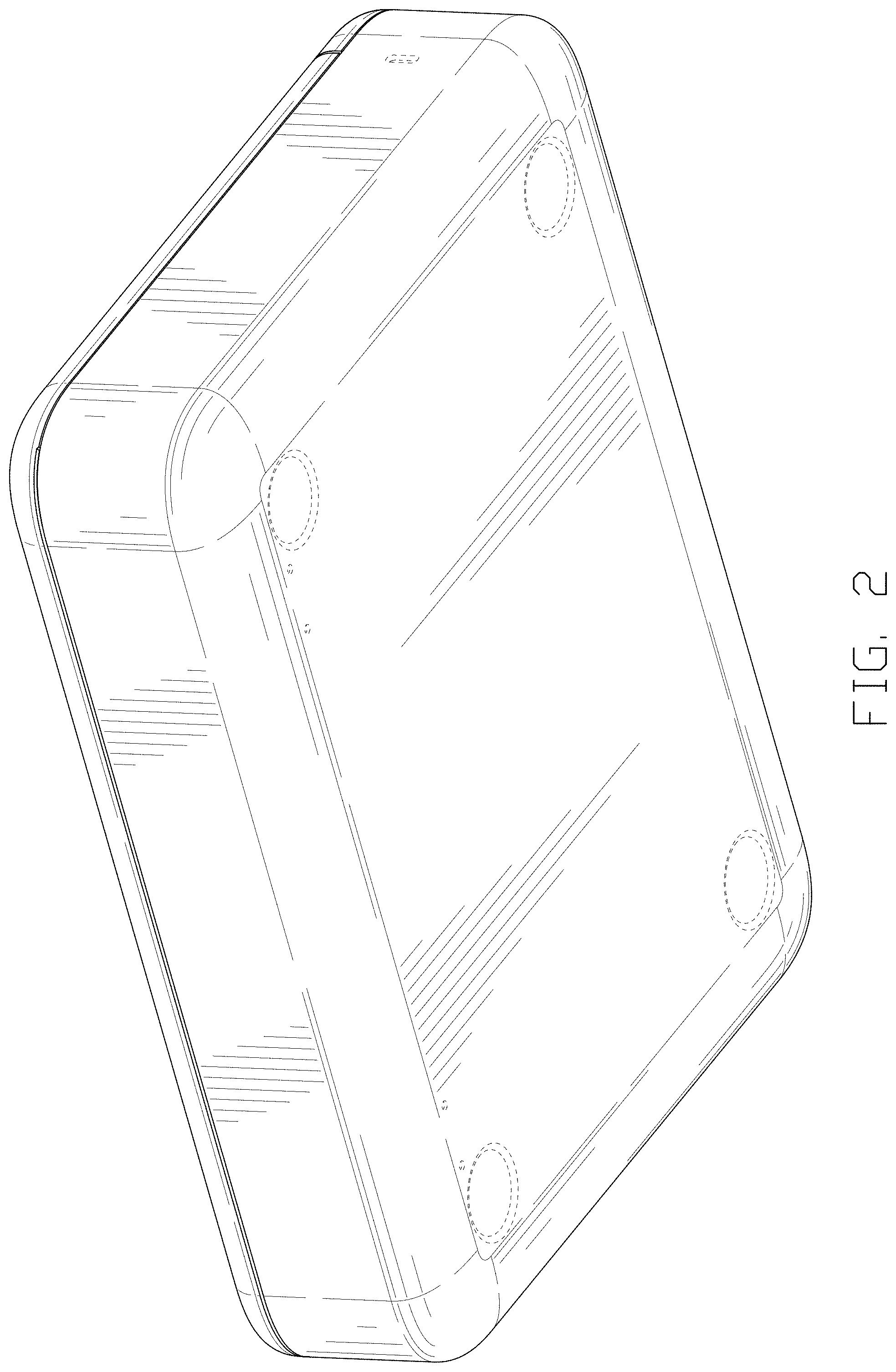 Patent USD1000750 Figure 2 – Safe box