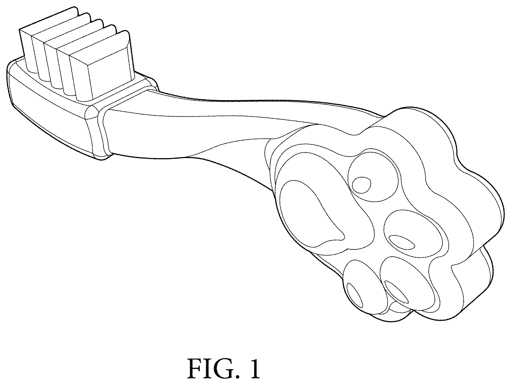 Patent USD1000751 Figure 1 – Pet treat