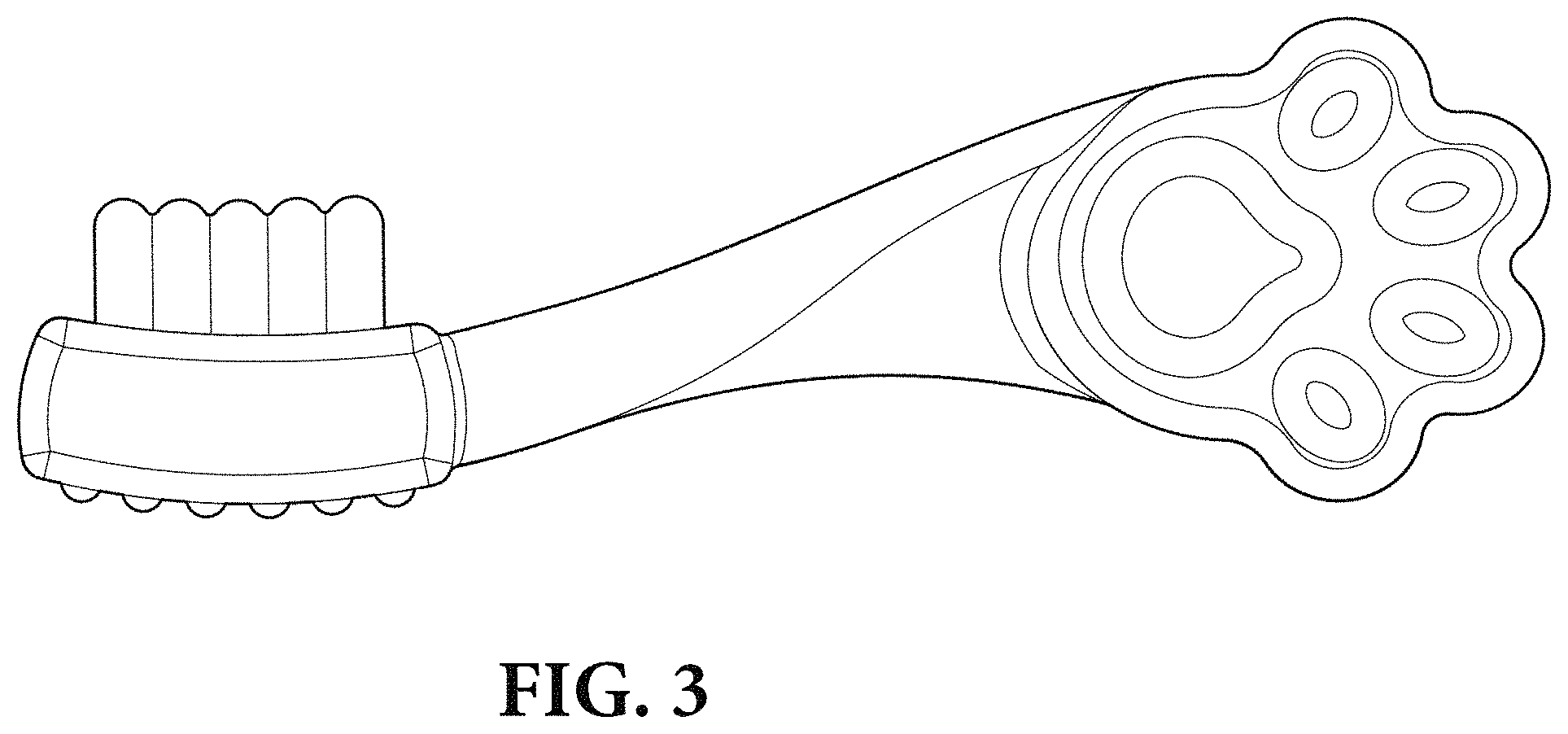 Patent USD1000751 Figure 3 – Pet treat