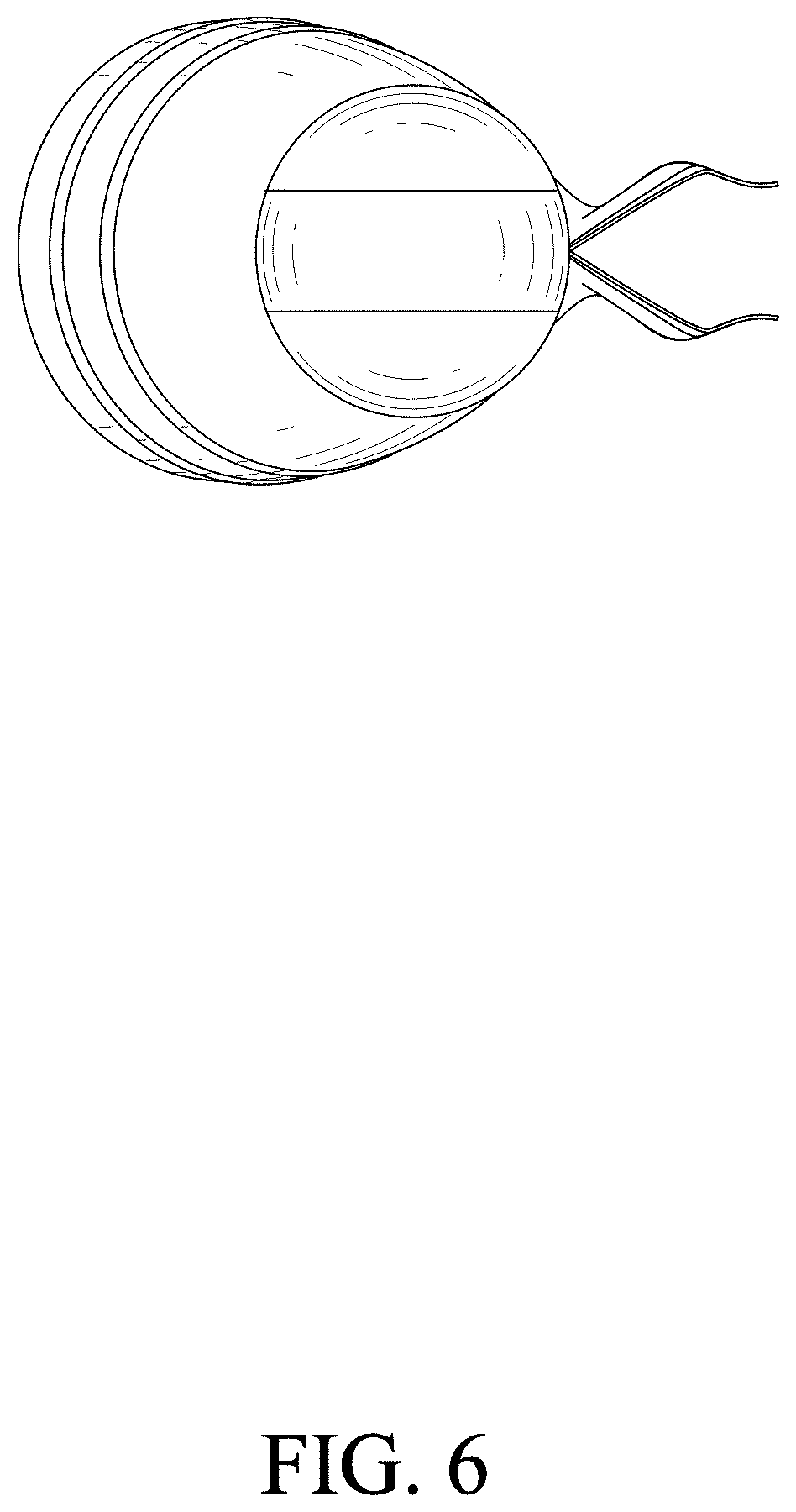 Patent USD1000753 Figure 6 – Head scarf