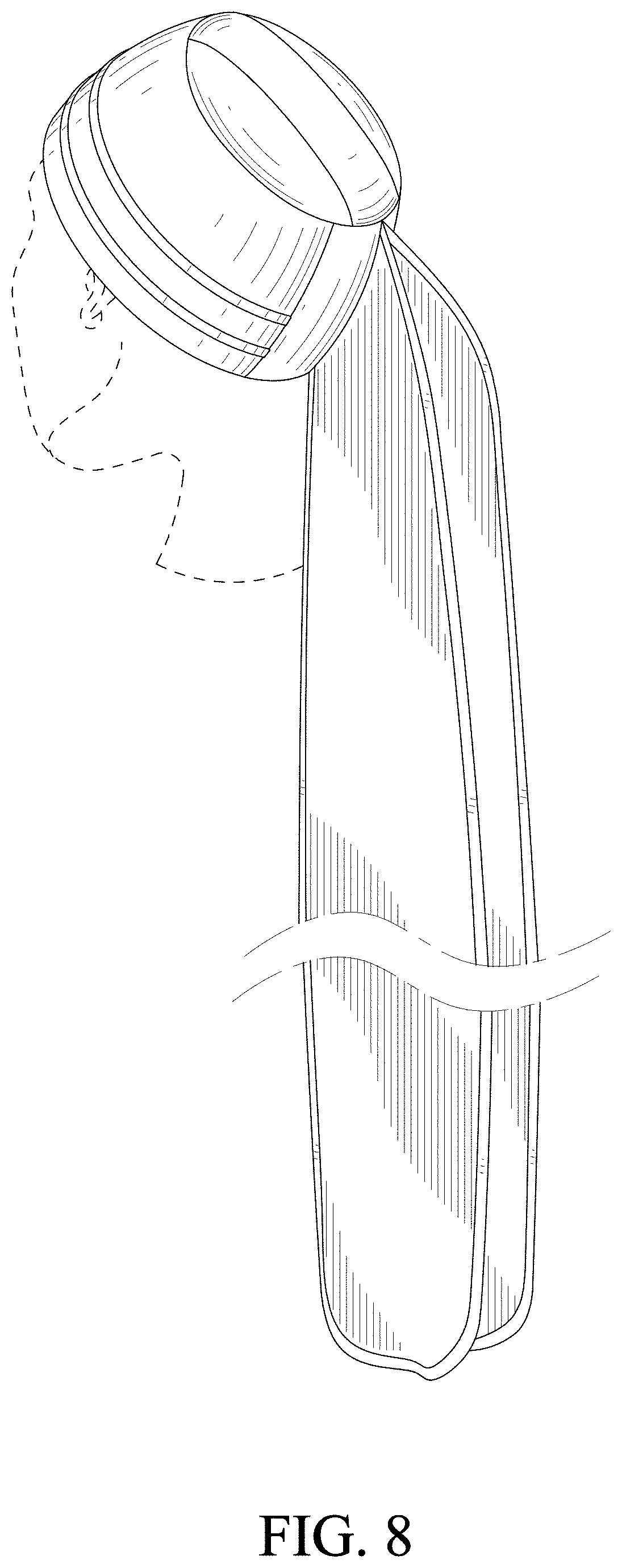 Patent USD1000753 Figure 8 – Head scarf