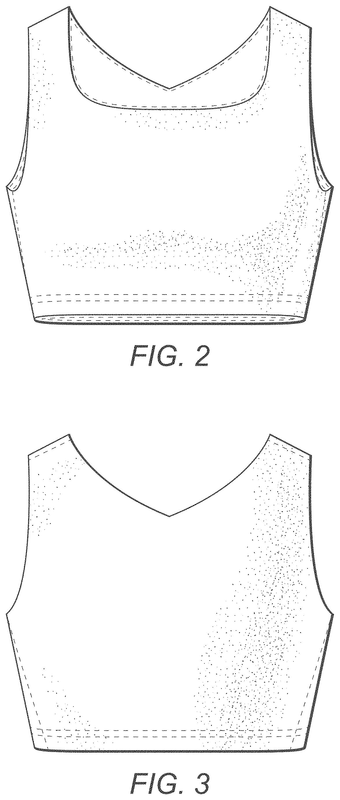Patent USD1000755 Figure 2 – Garment