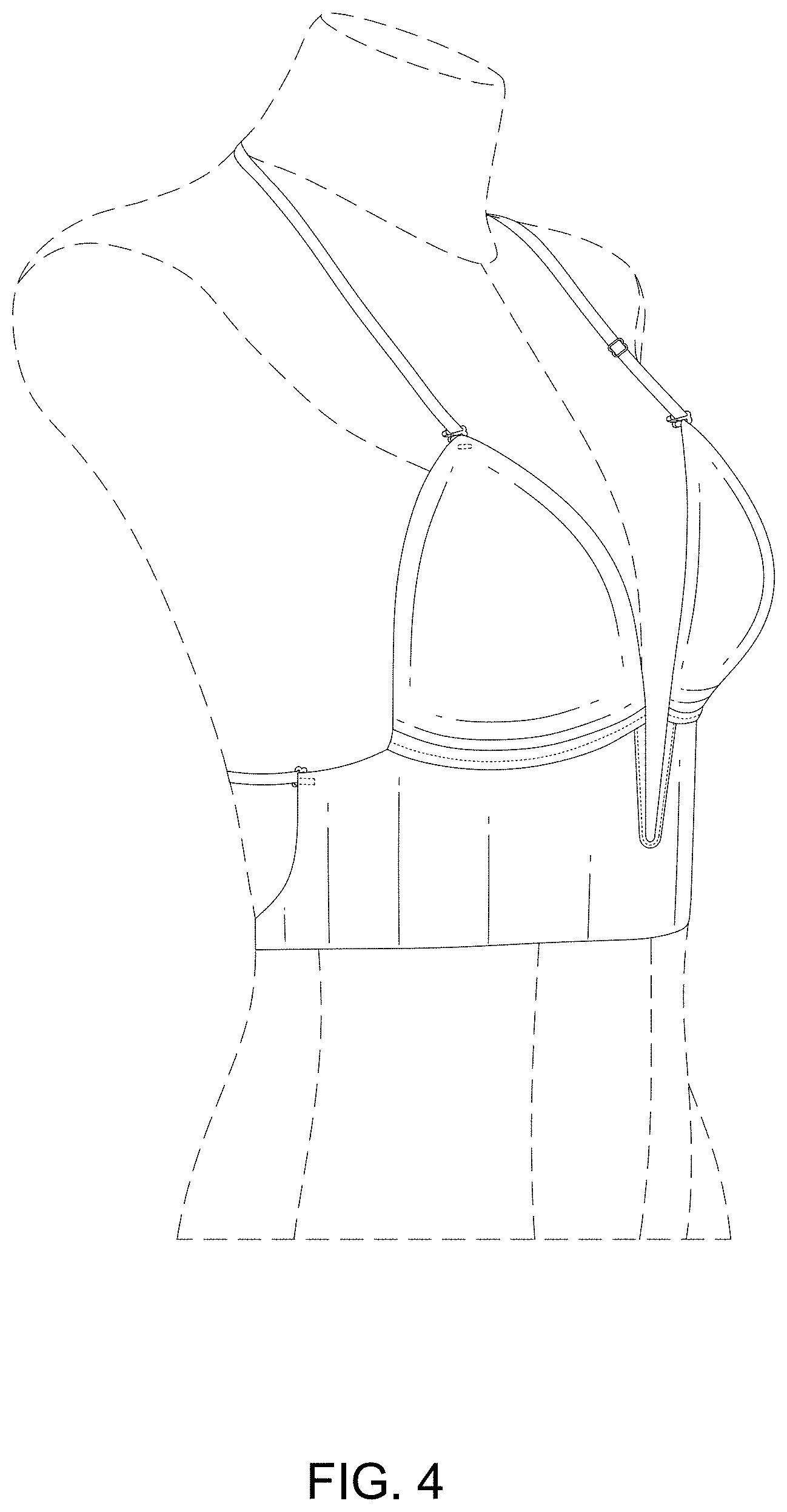 Patent USD1000756 Figure 4 – Underwear