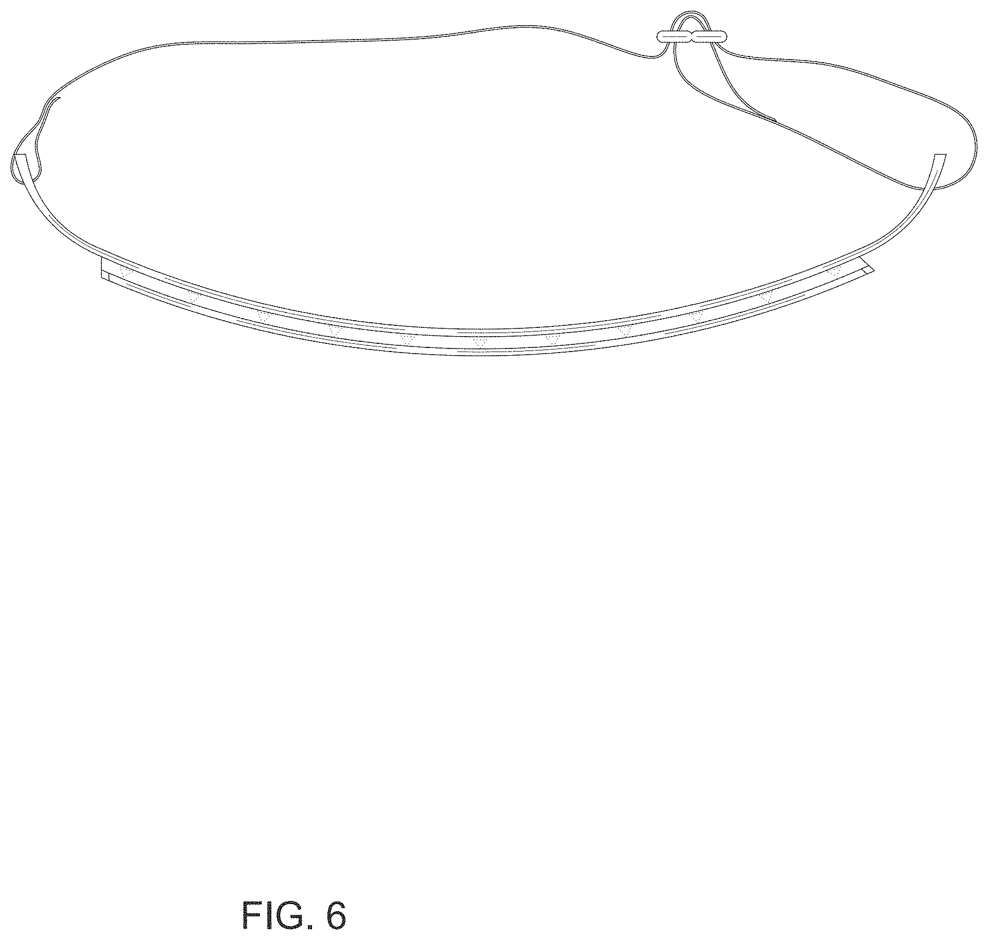 Patent USD1000757 Figure 6 – Sweat headband